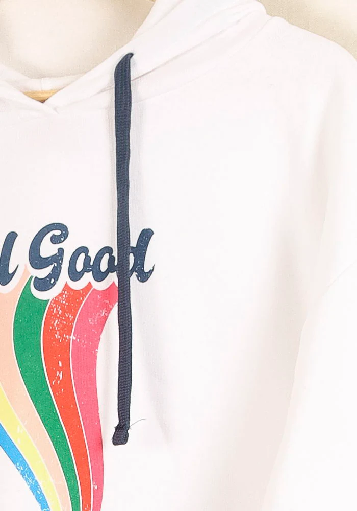 Sweat à Capuche Blanc - Taille M/38 - Image 3