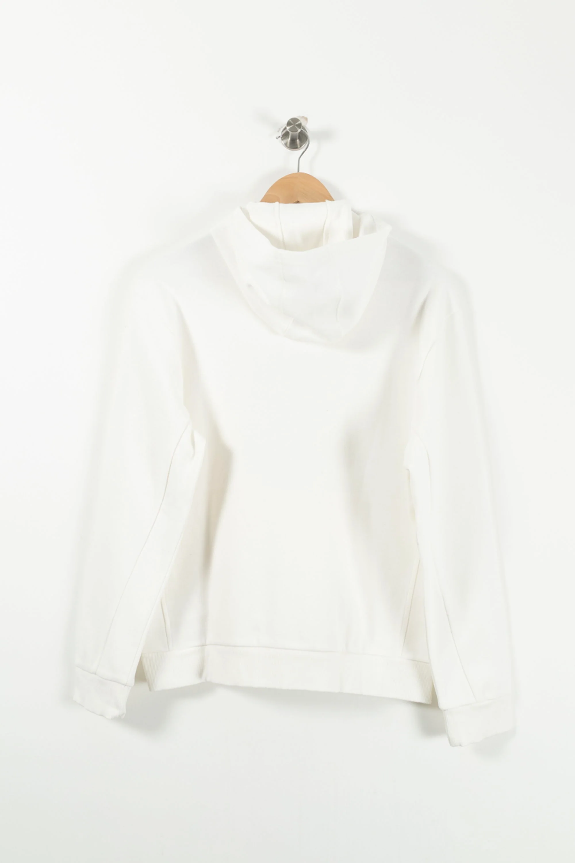 Sweat à Capuche Blanc - Taille M/38 - Image 4