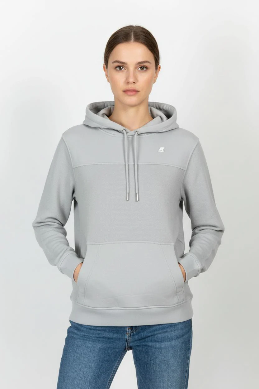 Sweat à Capuche Gris - Taille M/38