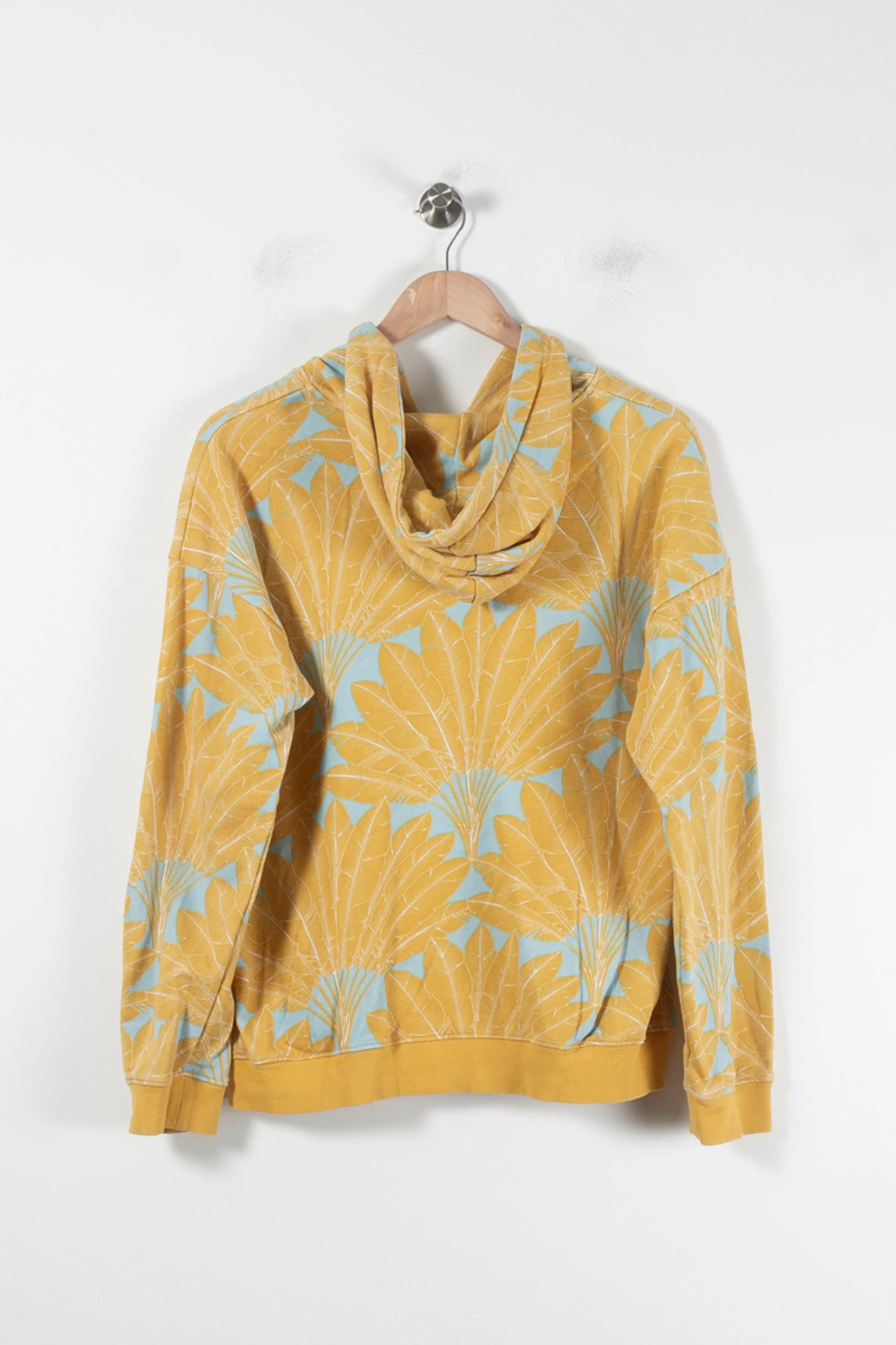 Sweat à Capuche Jaune et Bleu - Taille S/36 - Image 4