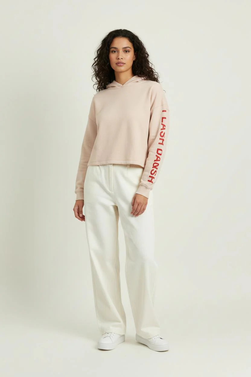 Sweat à Capuche Rose - Taille S/36