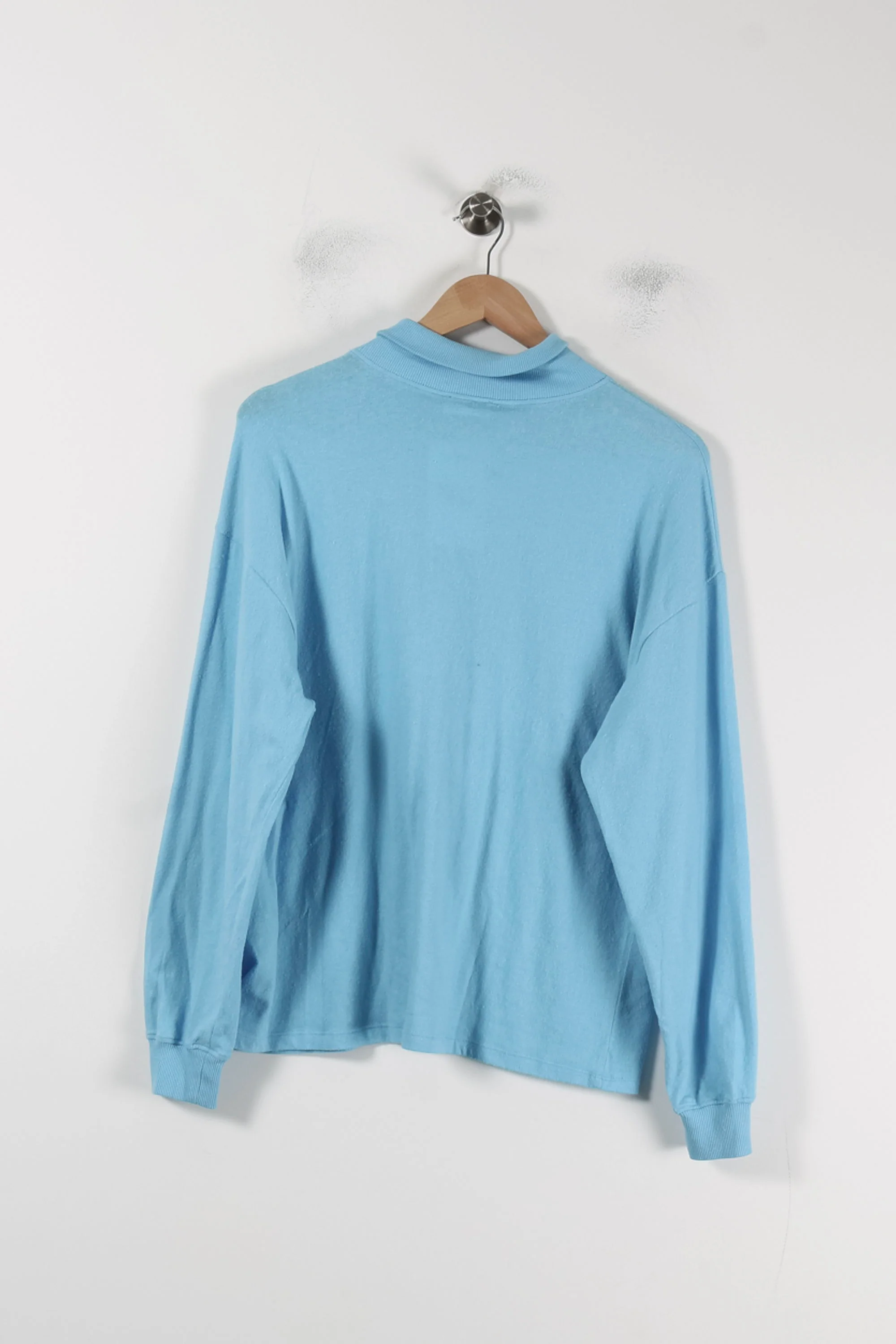 Sweat À Col Cheminée Bleu - Taille S/36 - Image 4
