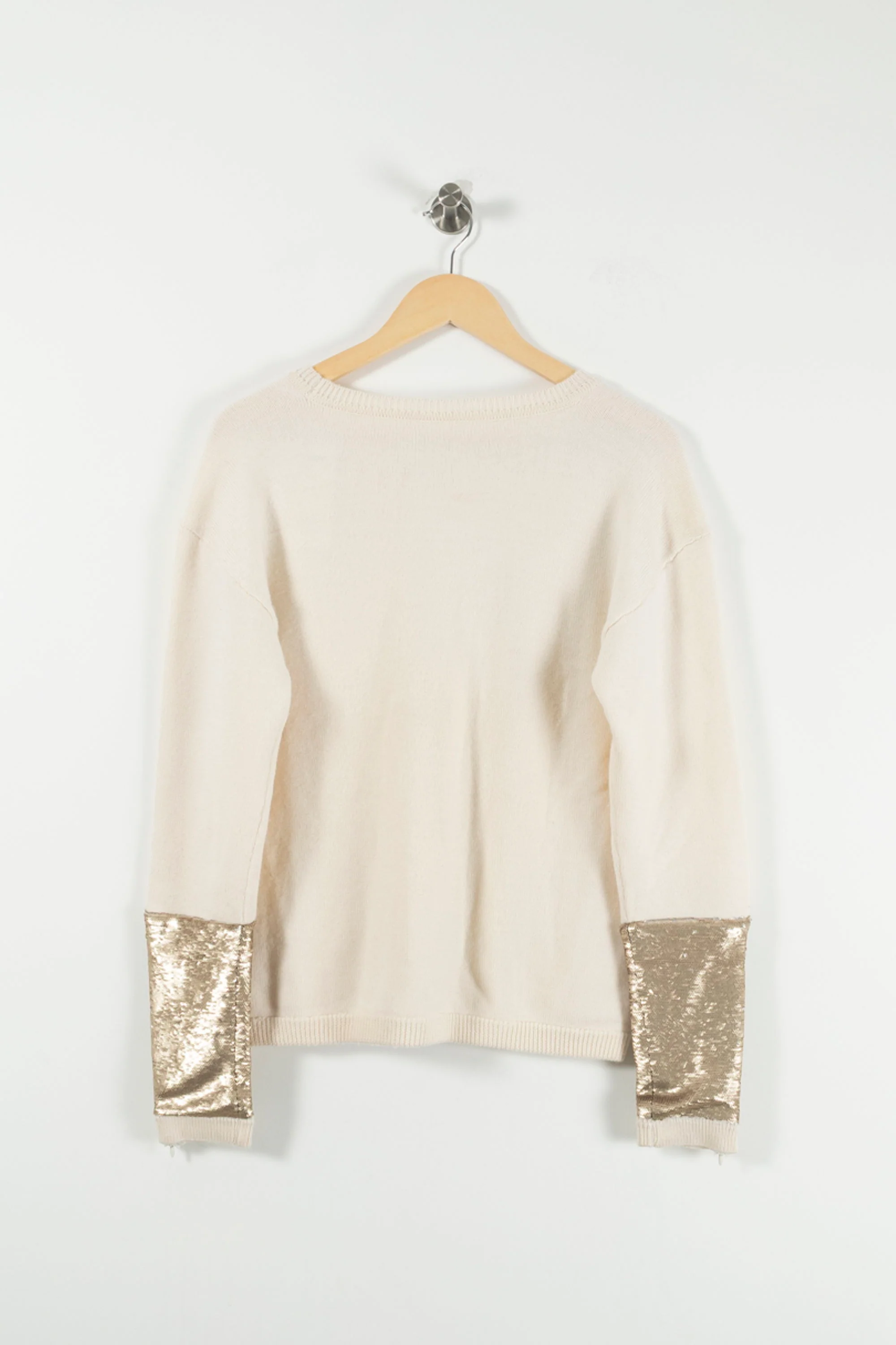 Sweat Beige et Doré - Taille S/36 - Image 4
