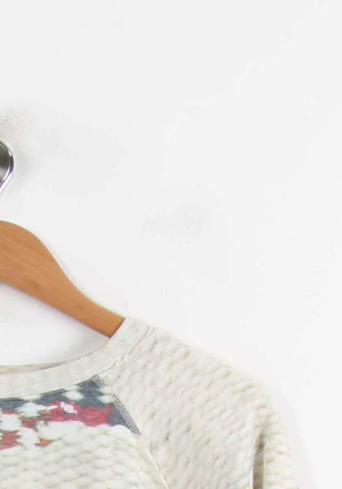 Sweat Beige et Gris - Taille S/36 - Image 3