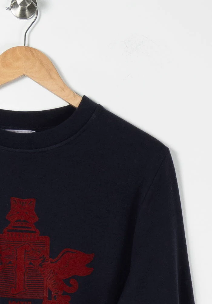 Sweat Bleu et Rouge - Taille XS/34 - Image 3