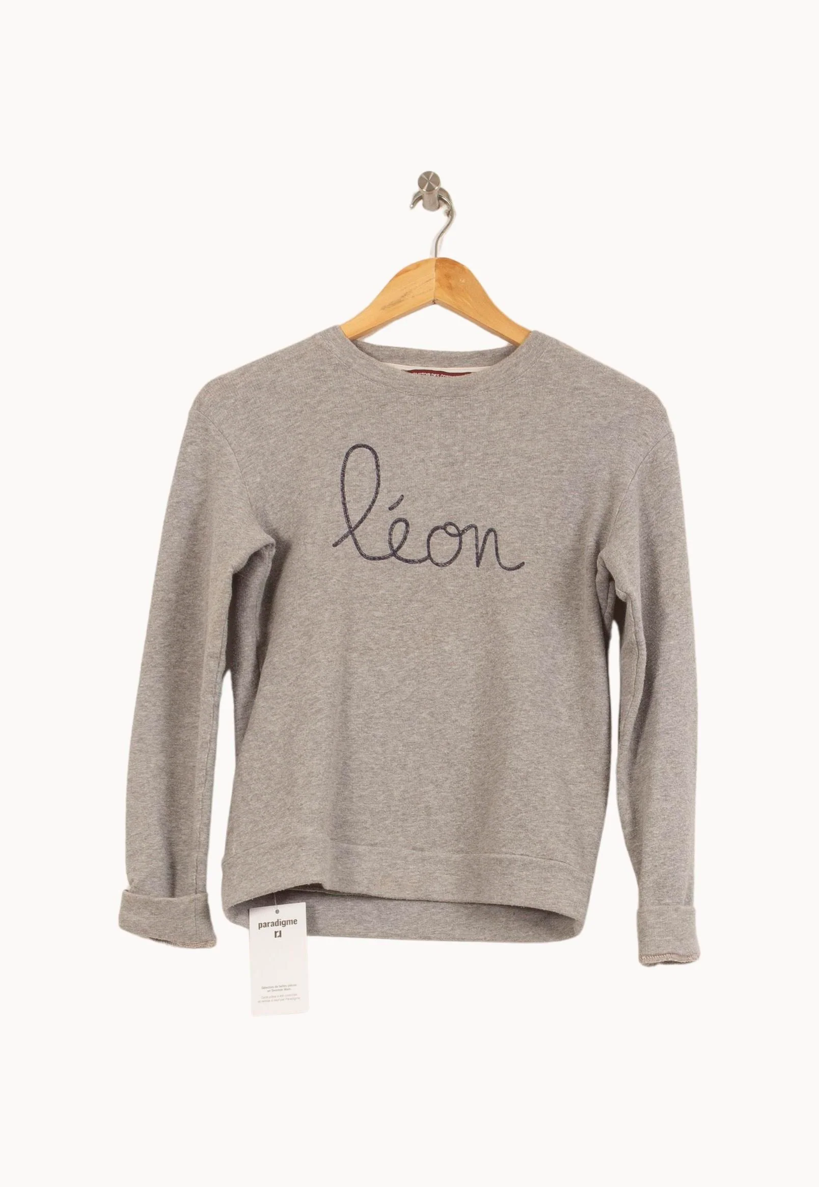 Sweat Gris - Taille XS/34 - Image 2