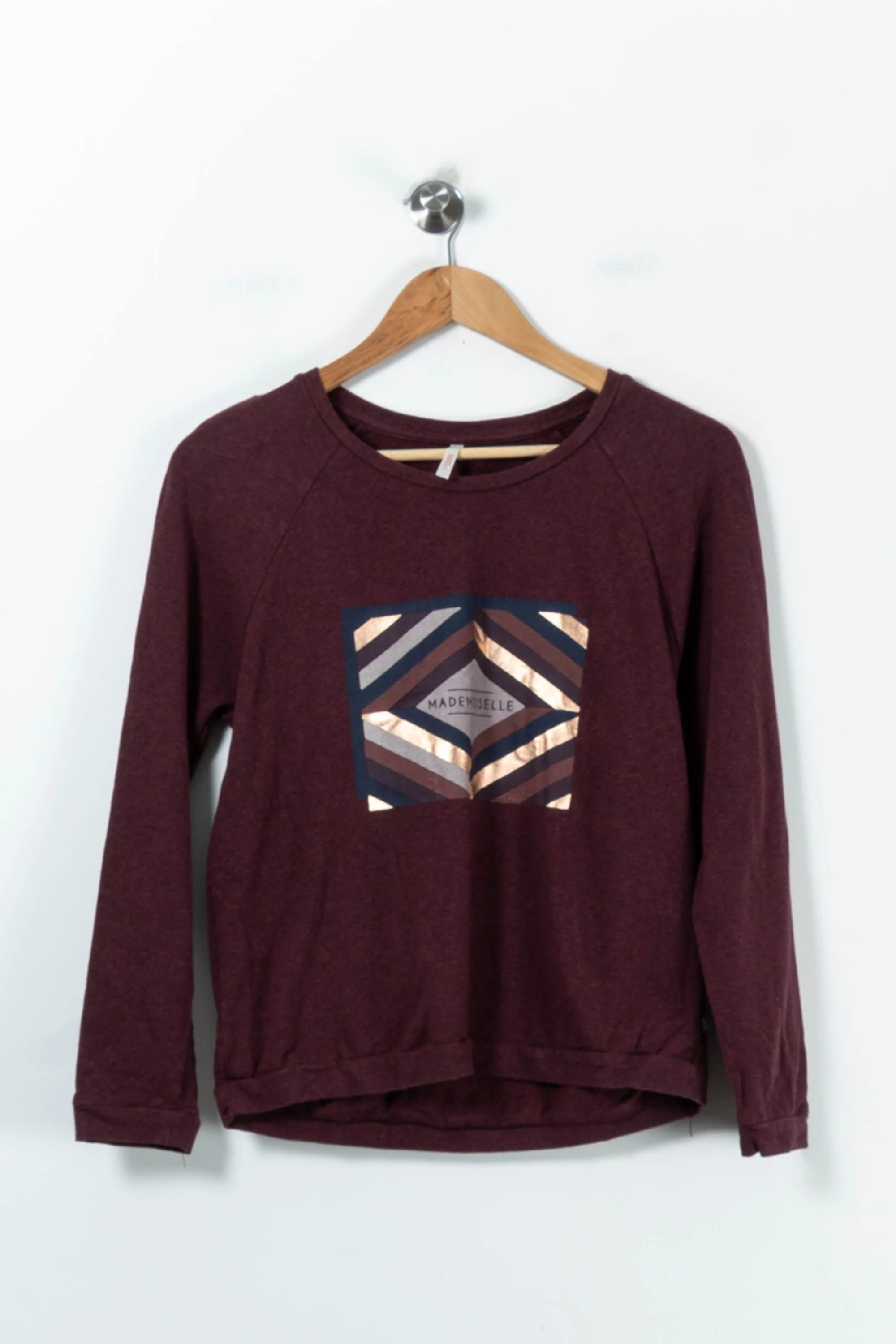 Sweat-shirt Bordeaux - Taille M/38 - Image 2