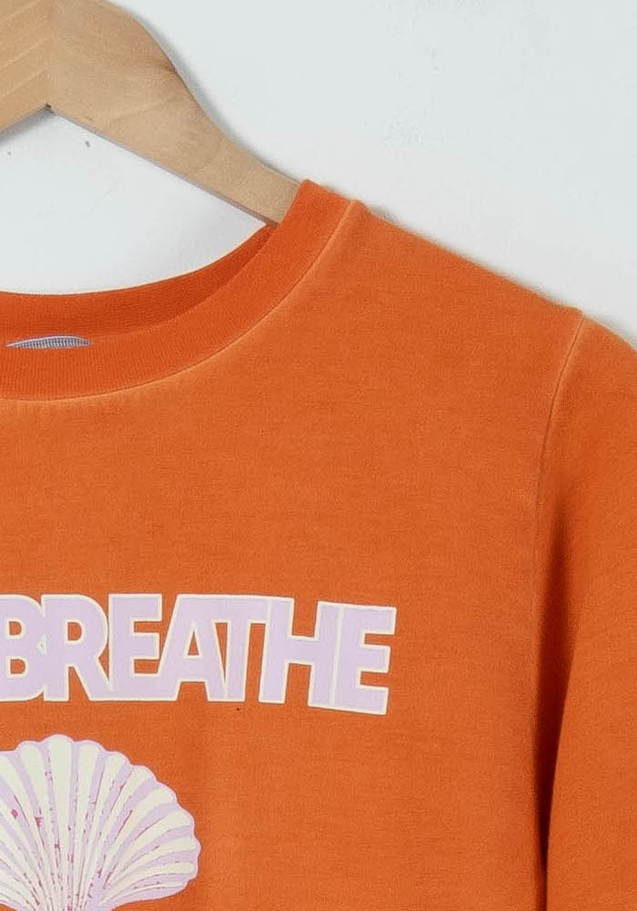 Sweat-shirt Orange - Taille XS/34 - Image 3
