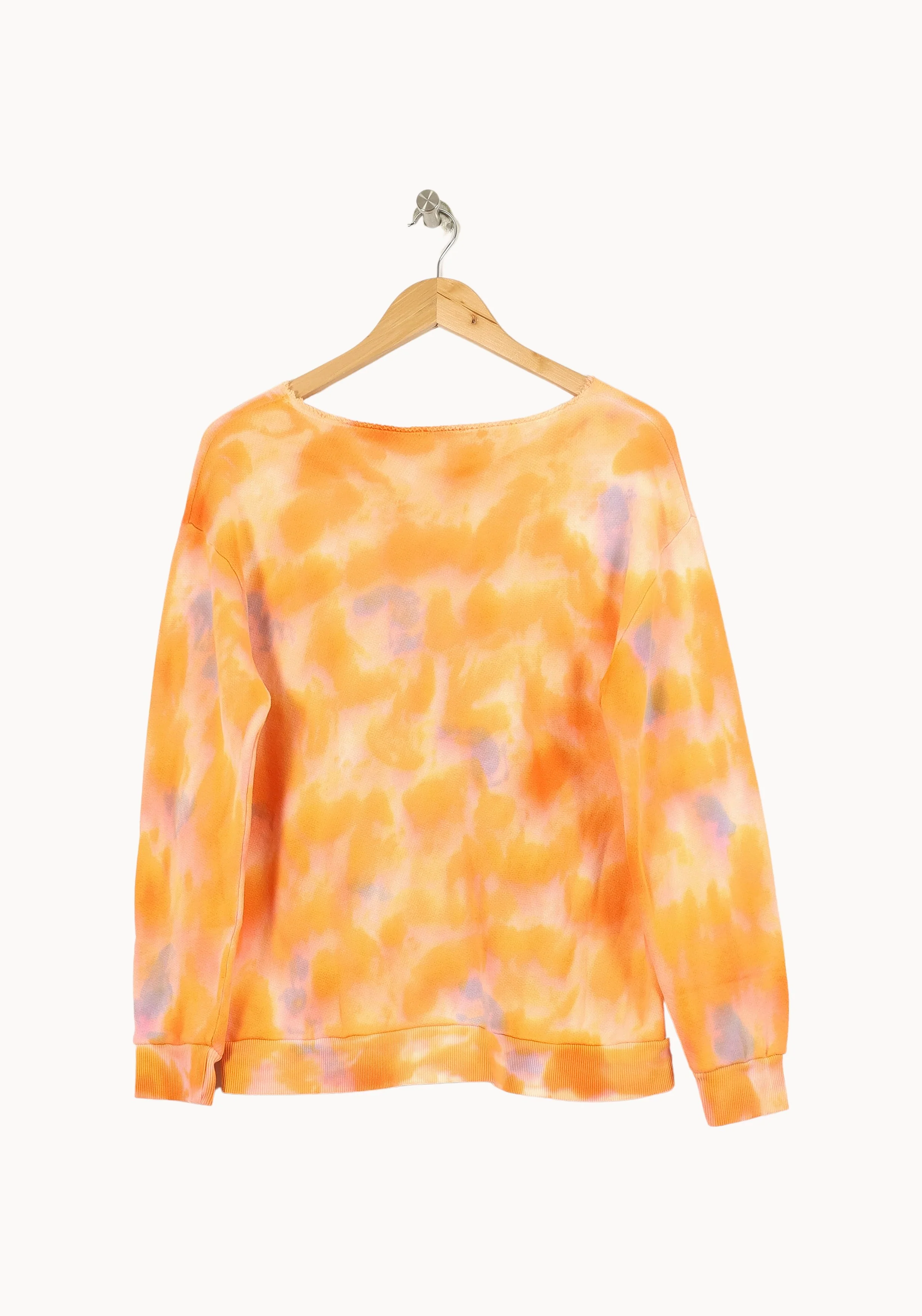 Sweat Tie and Dye Orange et Violet - Taille M/38 - Image 4