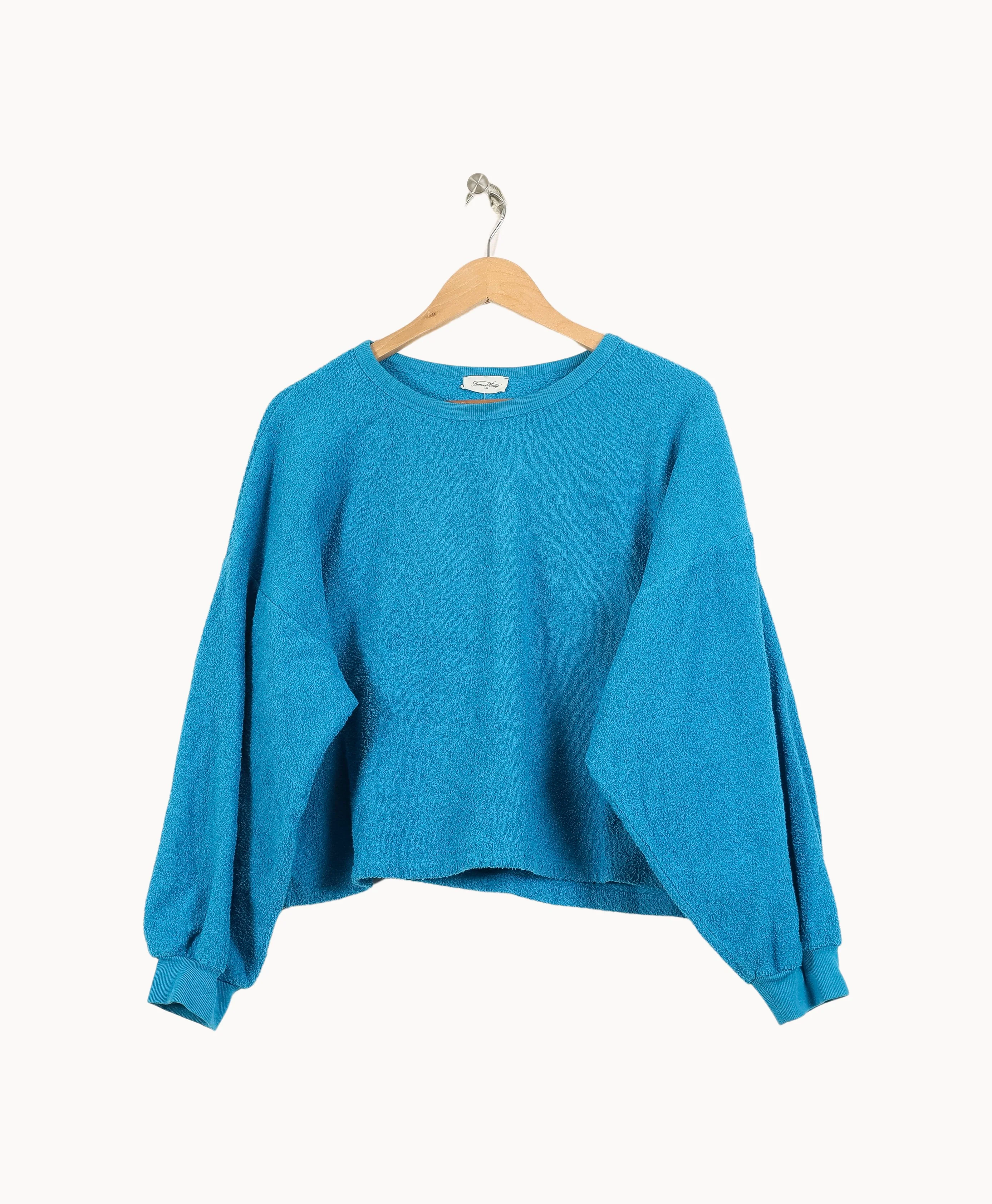Sweatshirt Bleu - Taille S/36 - Image 2