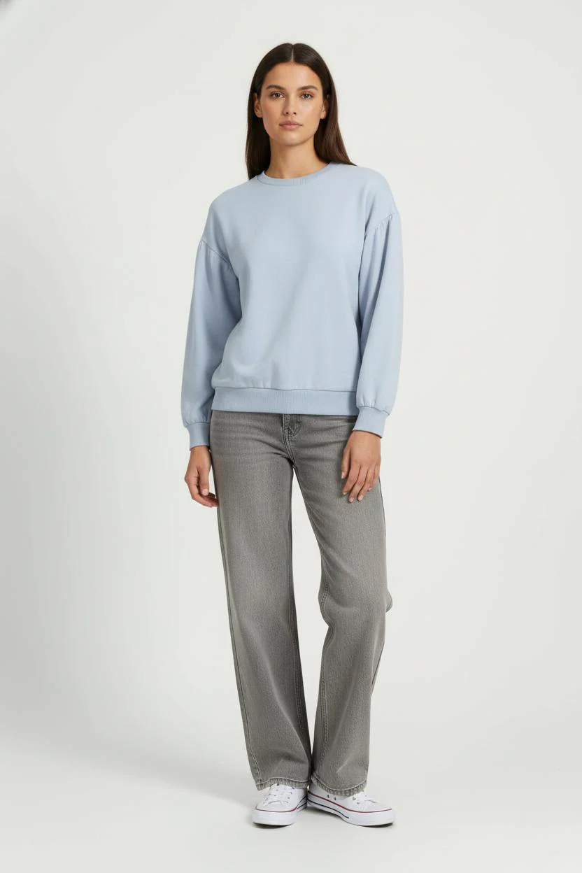 Sweatshirt Bleu - Taille XS/34