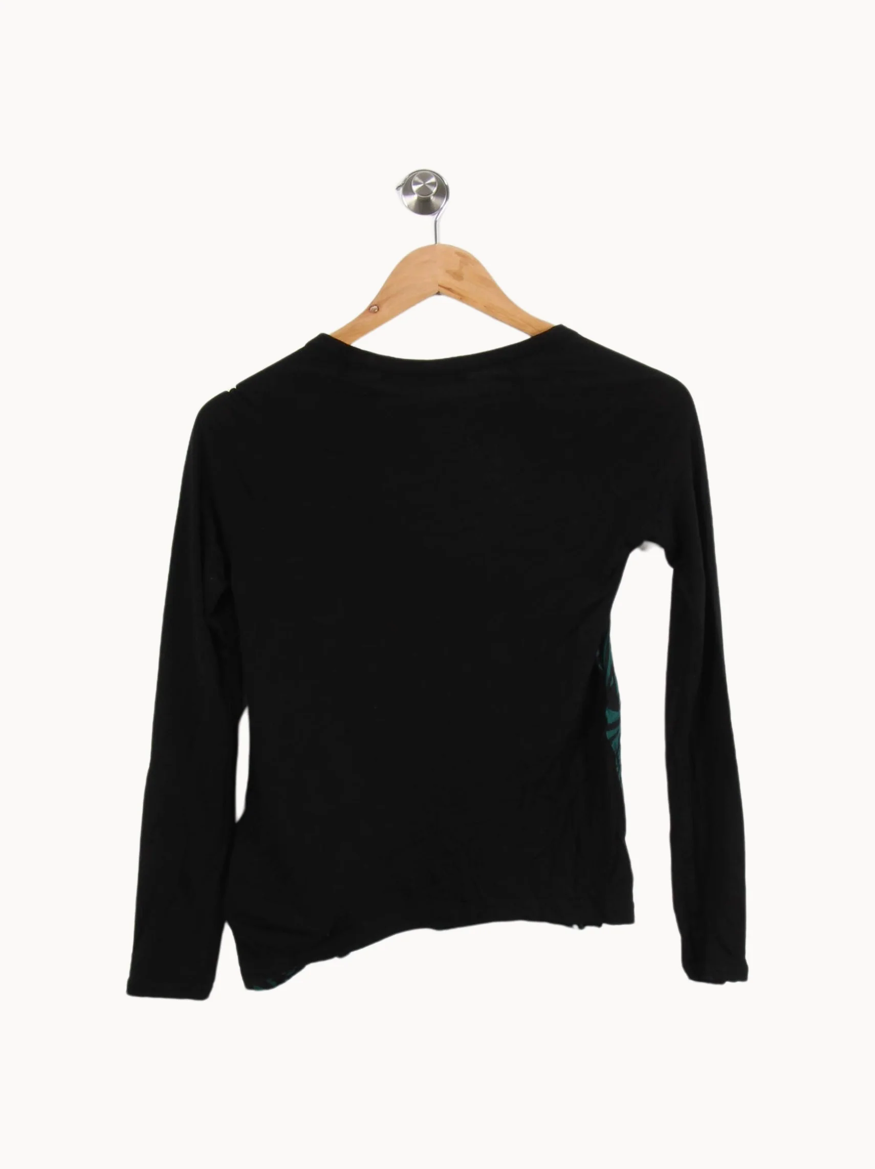 Sweatshirt Noir et Vert - Taille XS/34 - Image 4