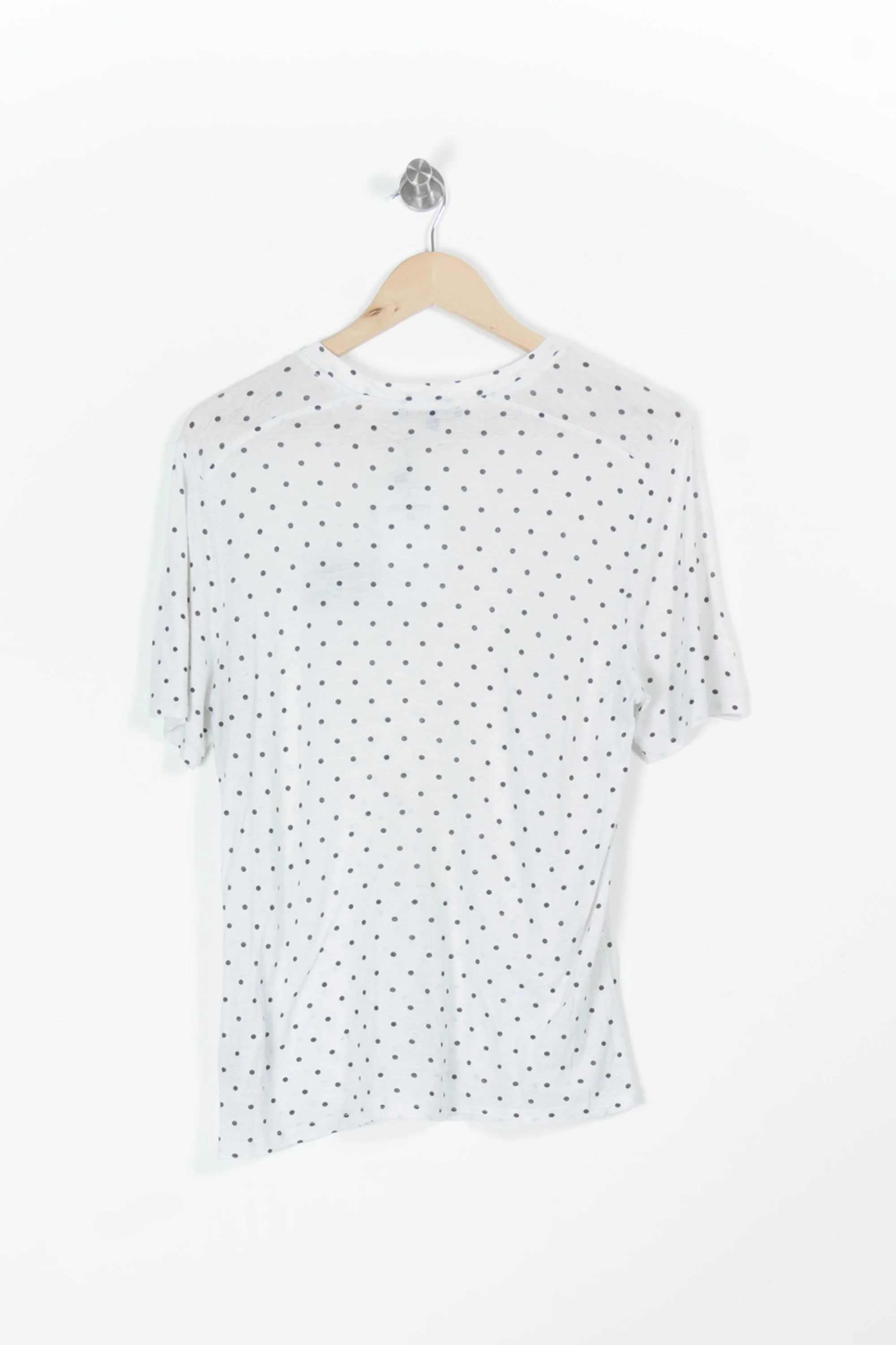 T-shirt blanc à motif - Taille S/36 - Image 4