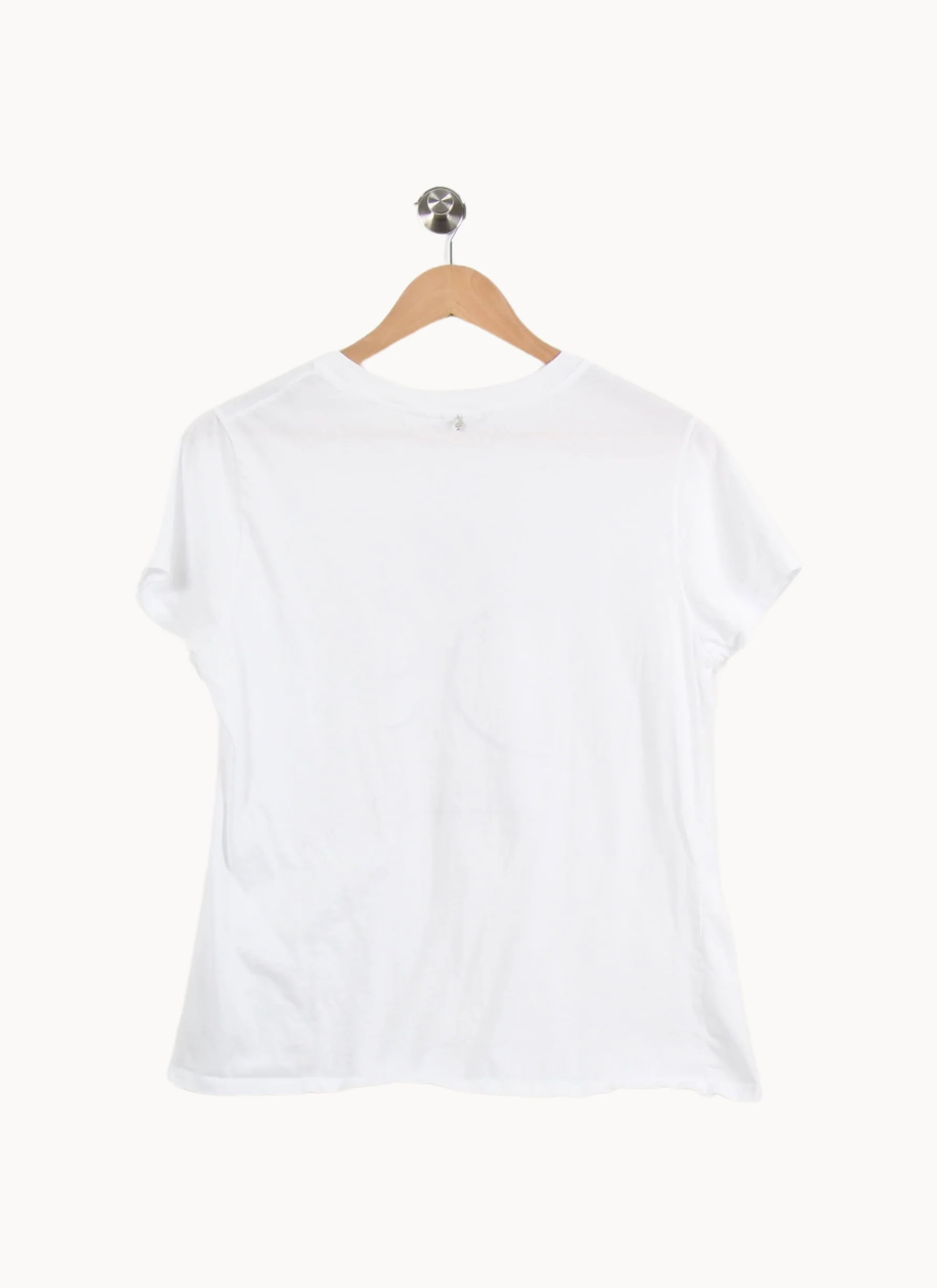 T-shirt blanc à motifs - Taille XL/42 - Image 4