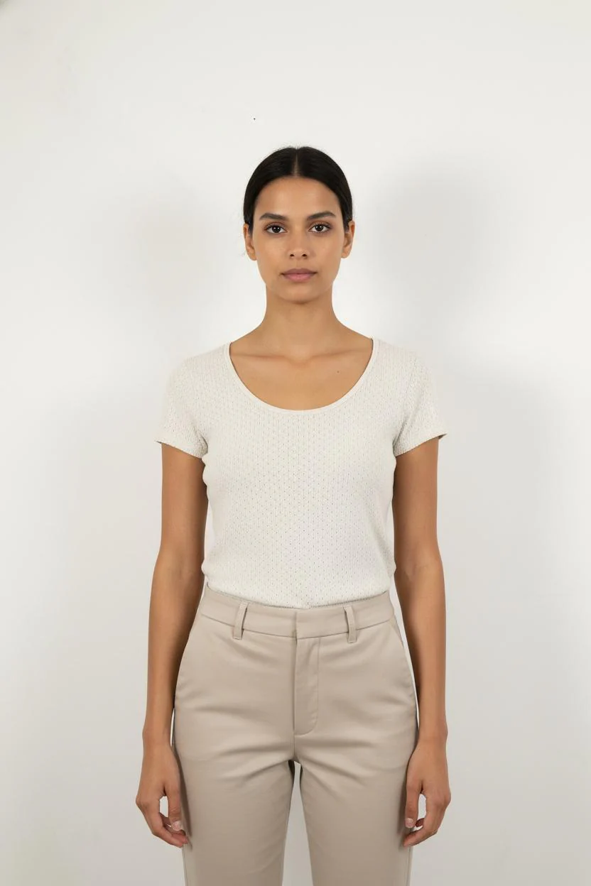 T-shirt Blanc - Taille M/38