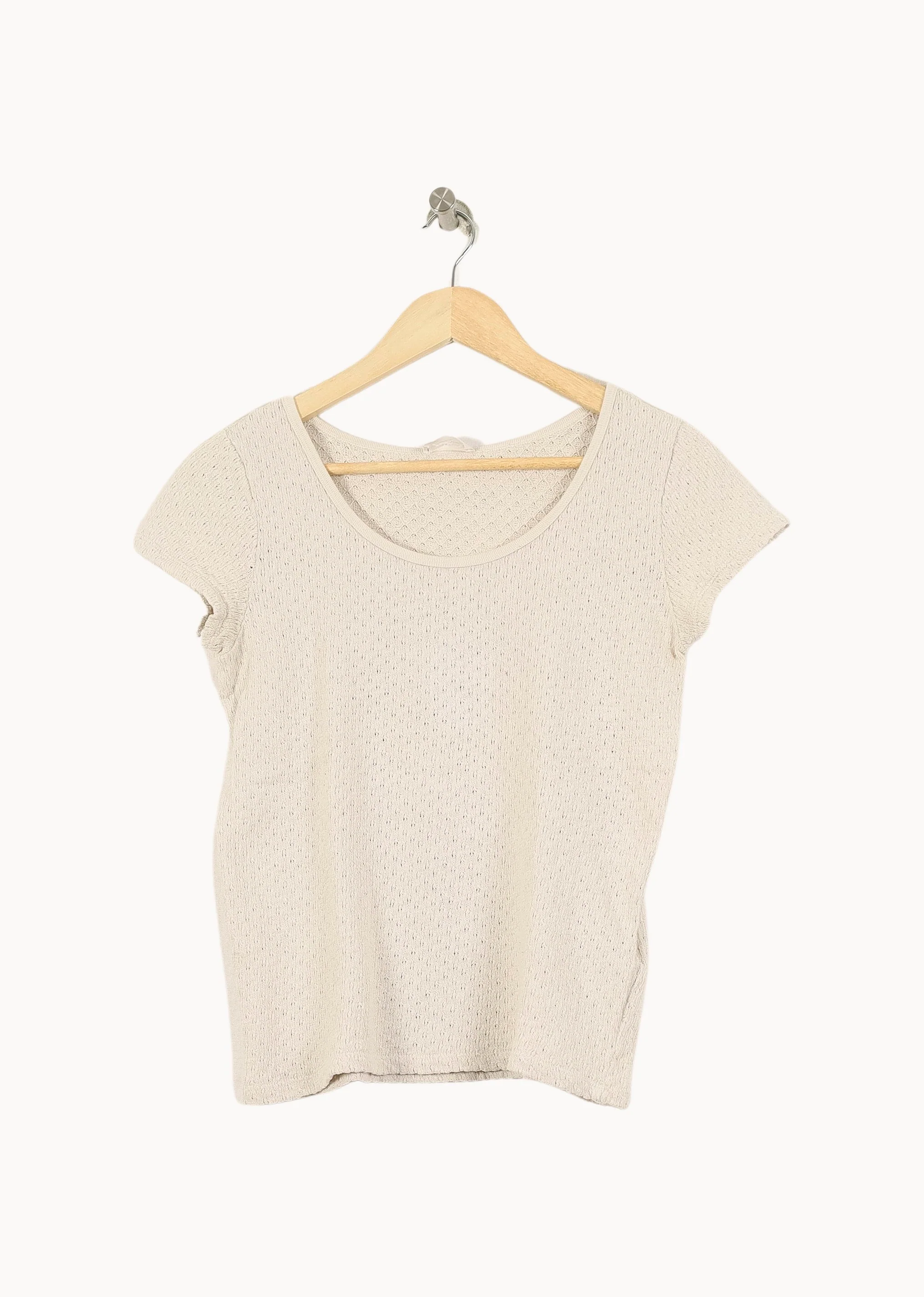 T-shirt Blanc - Taille M/38 - Image 2