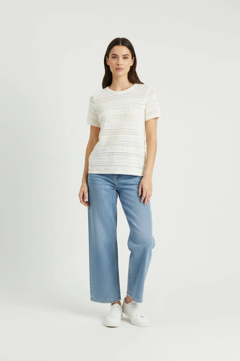 T-shirt Blanc - Taille S/36