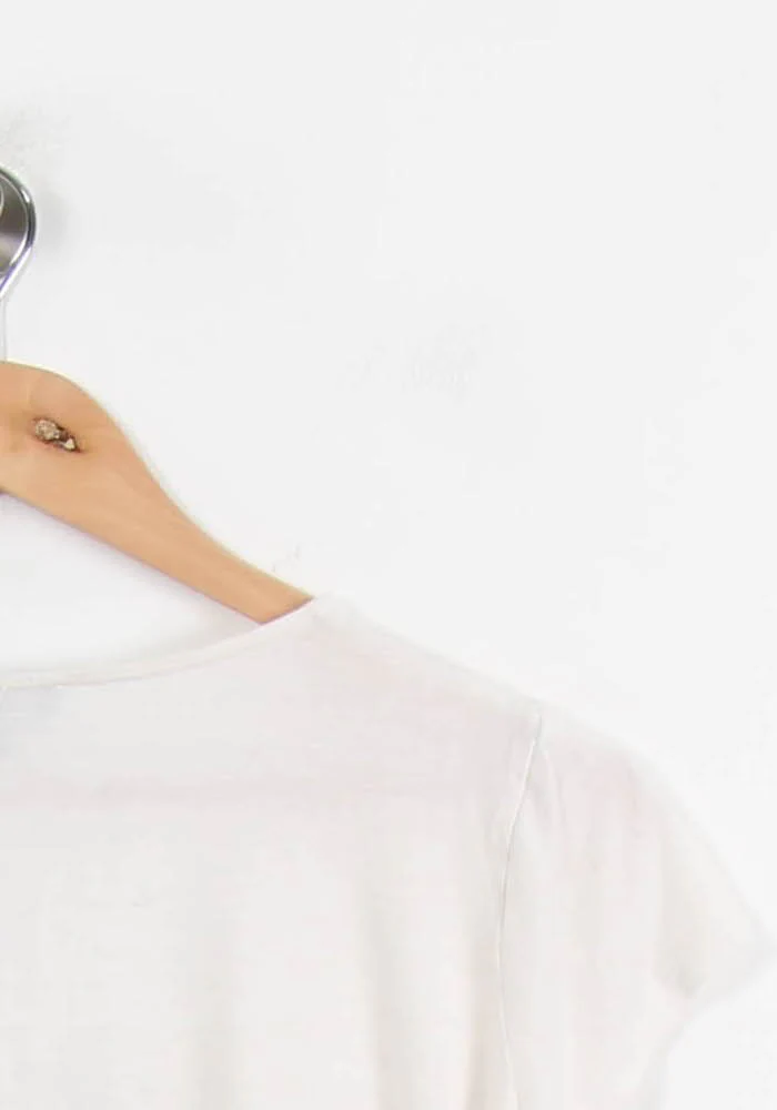 T-shirt Blanc - Taille XS/34 - Image 3