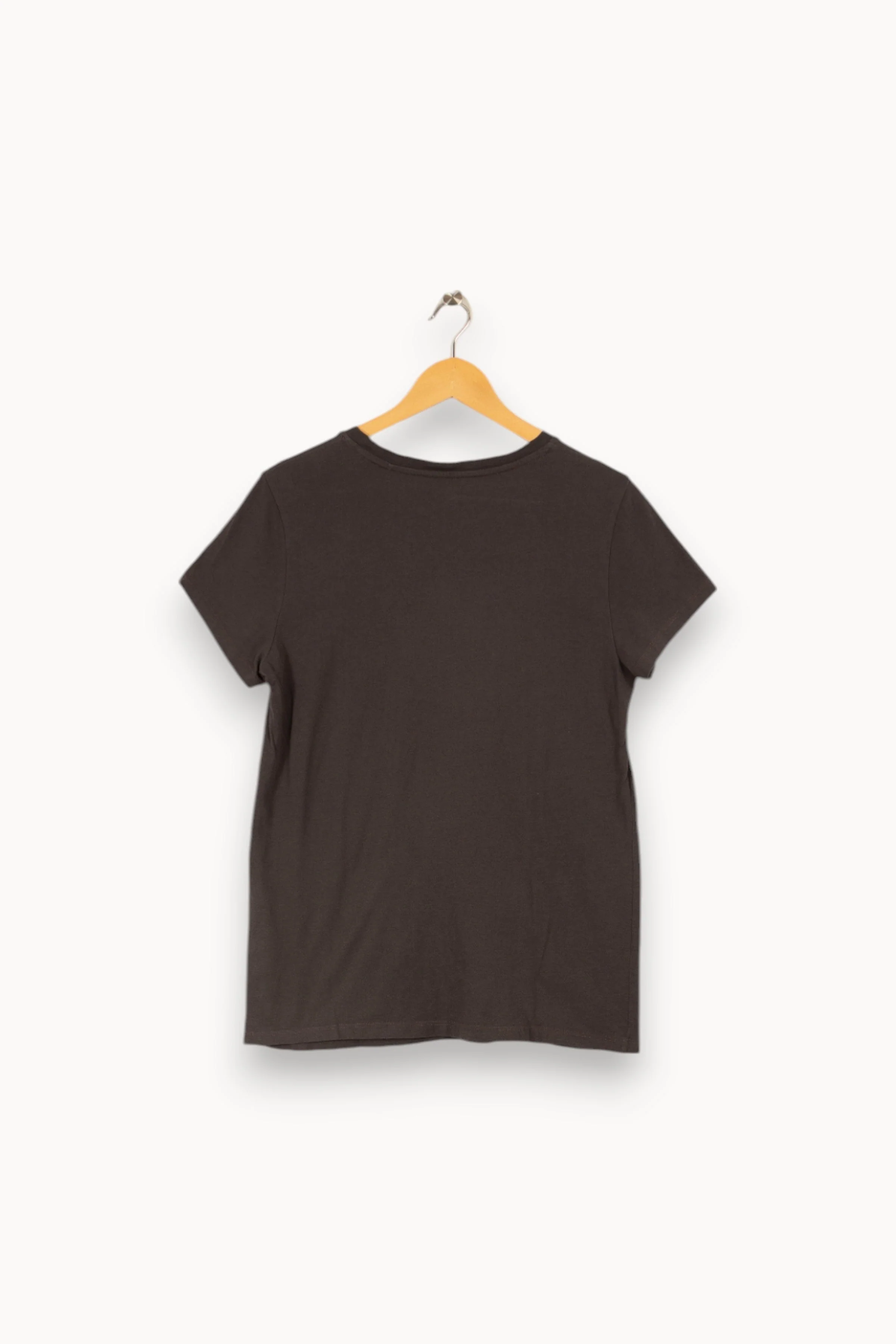 T-shirt gris foncé à inscription - Taille M/38 - Image 4