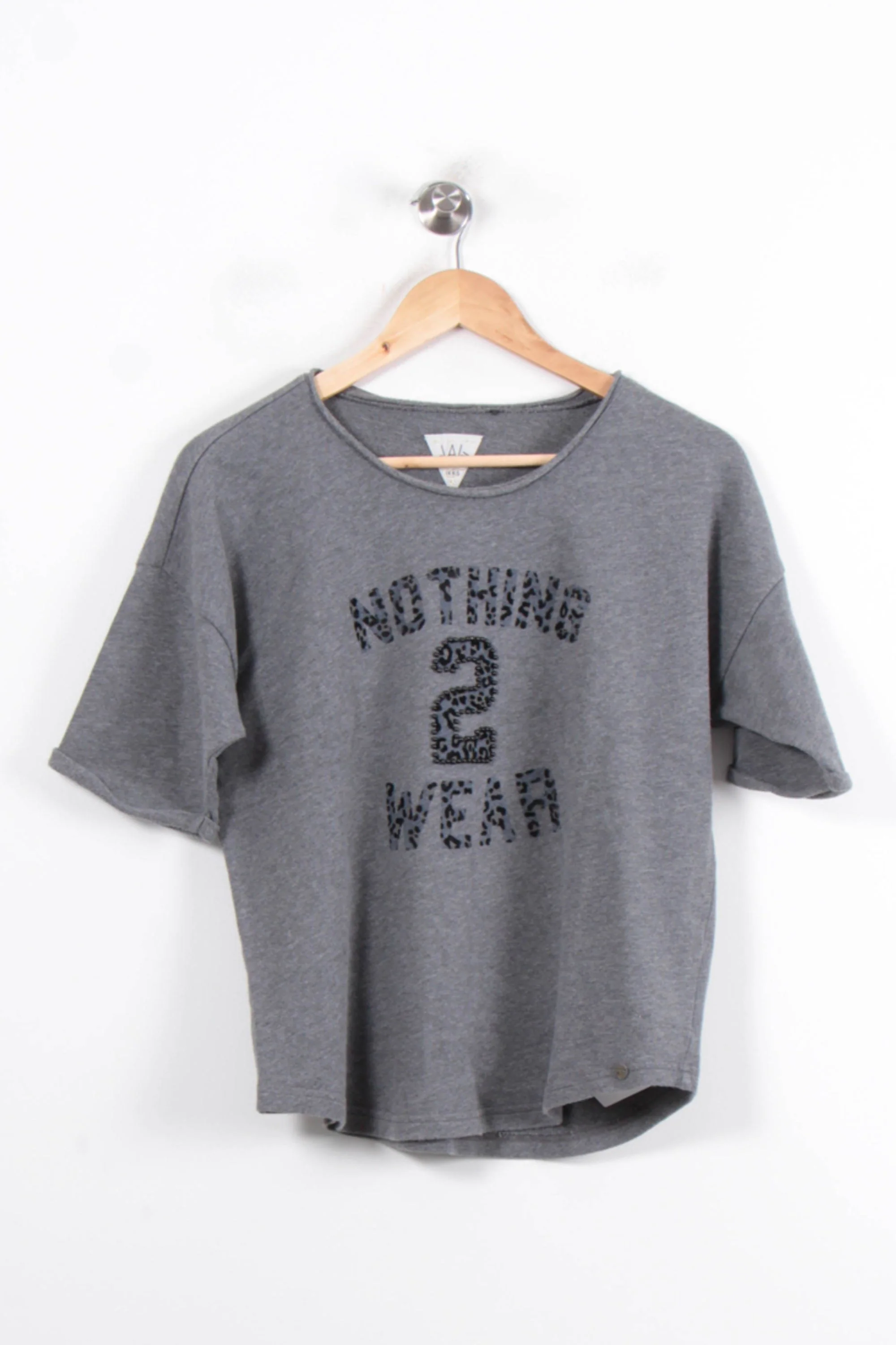 T-shirt Gris - Taille M/38 - Image 2