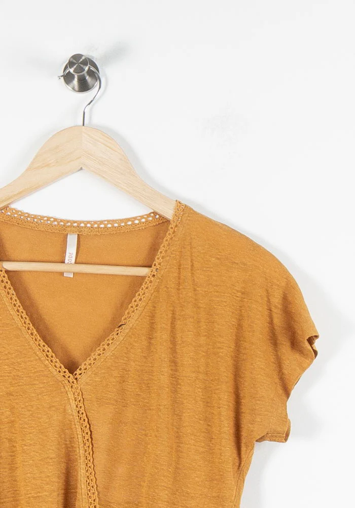 T-shirt Jaune - Taille XS/34 - Image 3