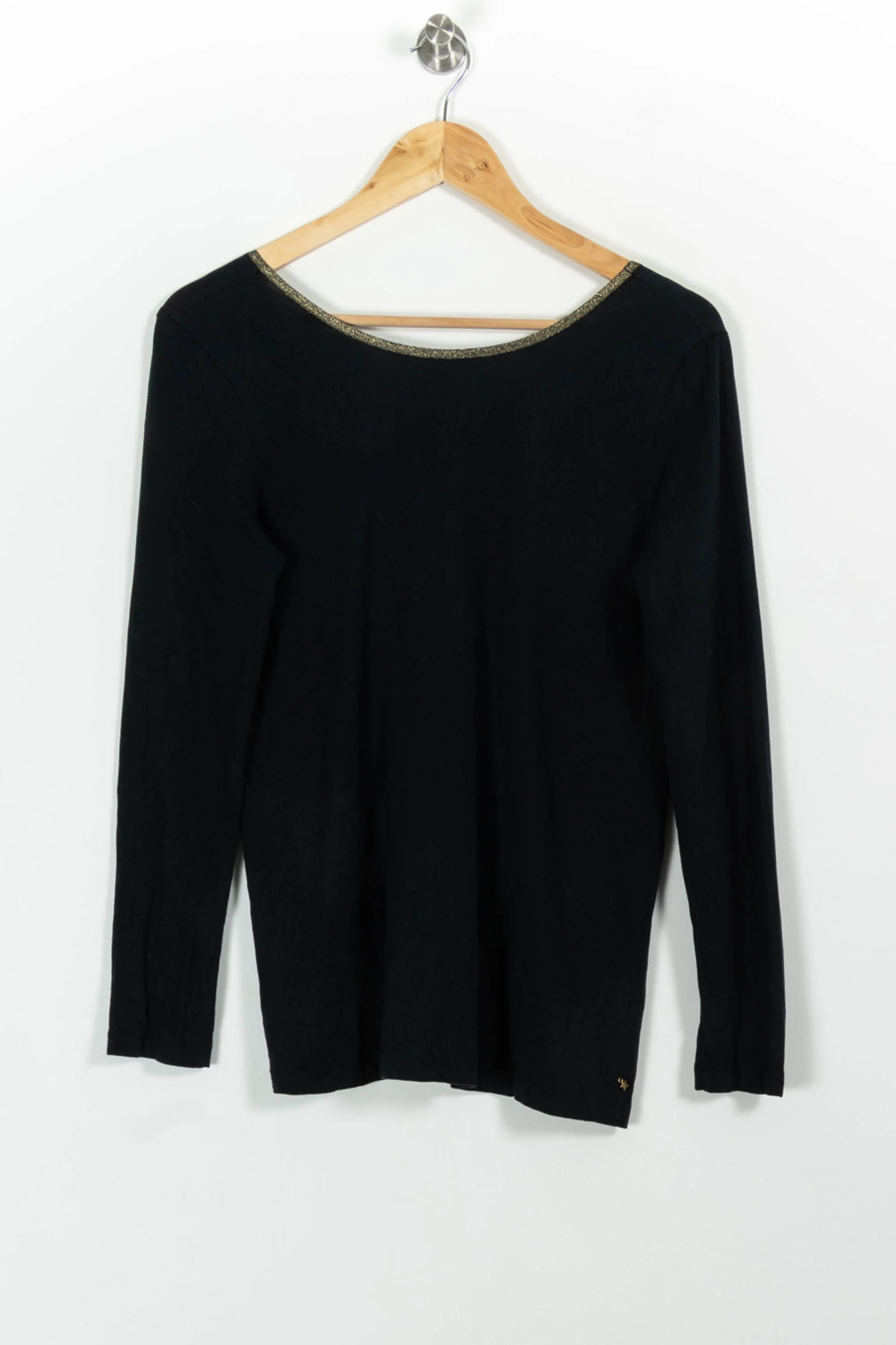 T-shirt Manches Longues Bleu - Taille L/40 - Image 2