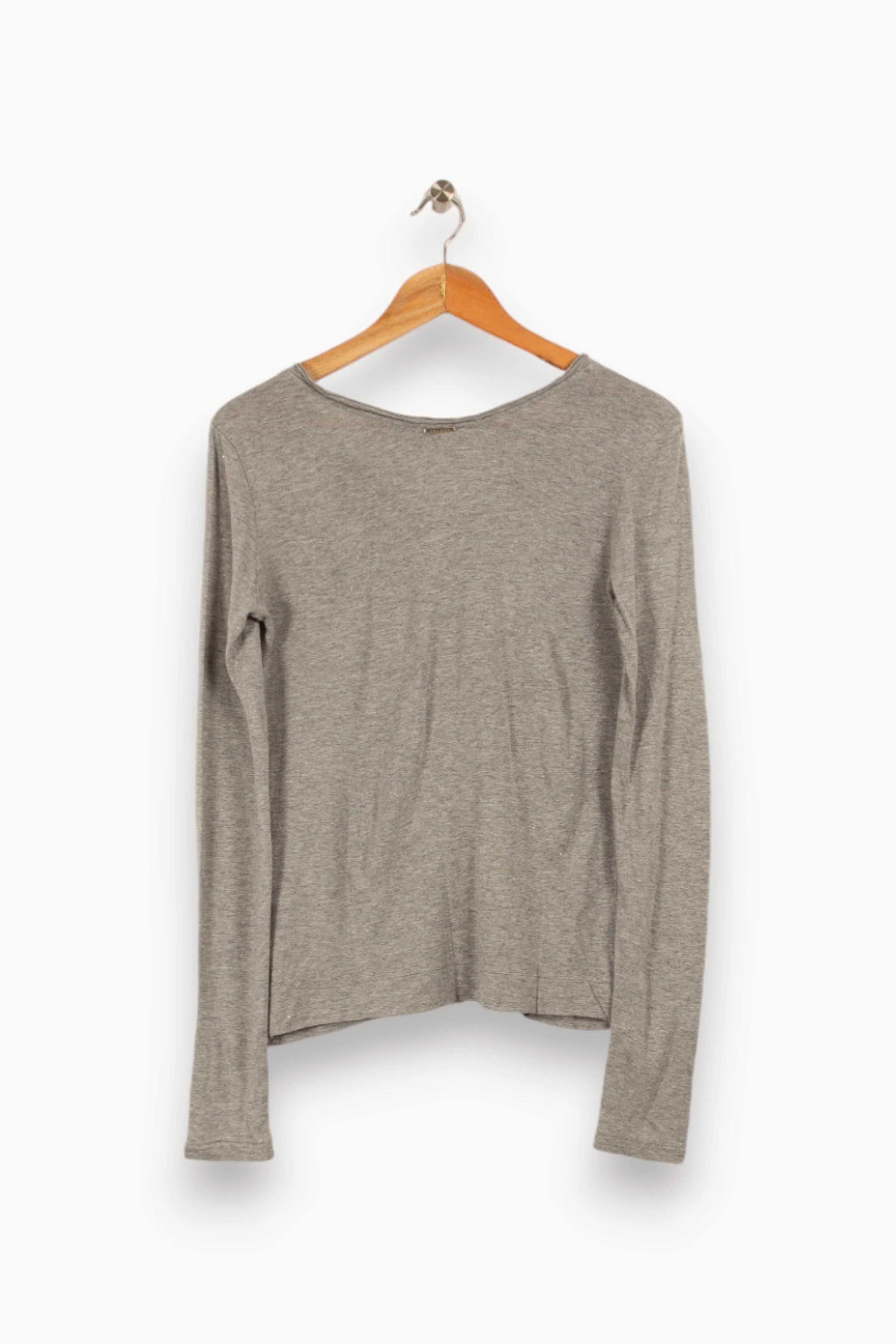 T-shirt manches longues gris - Taille M/38 - Image 4