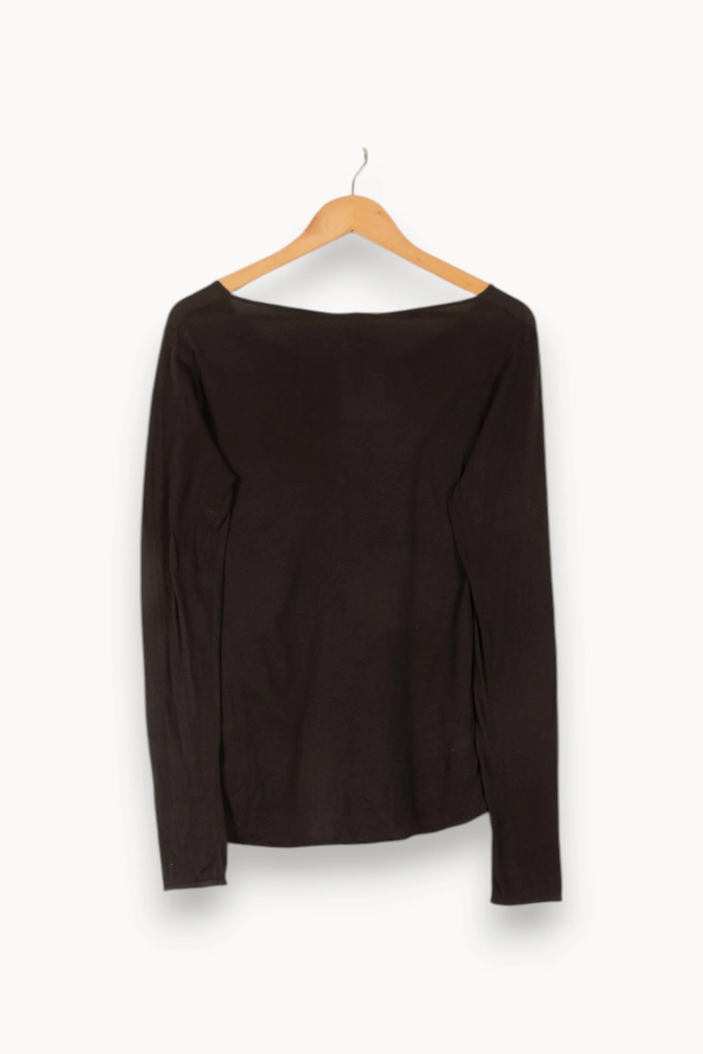 T-shirt Manches Longues Noir - Taille S/36 - Image 4