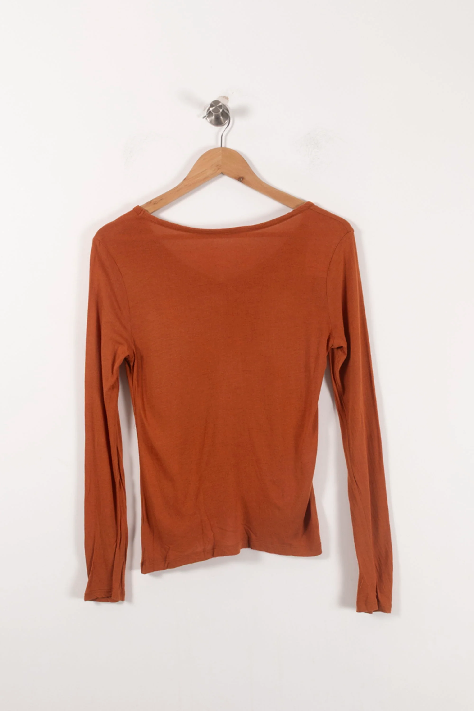 T-shirt Manches Longues Orange - Taille M/38 - Image 4