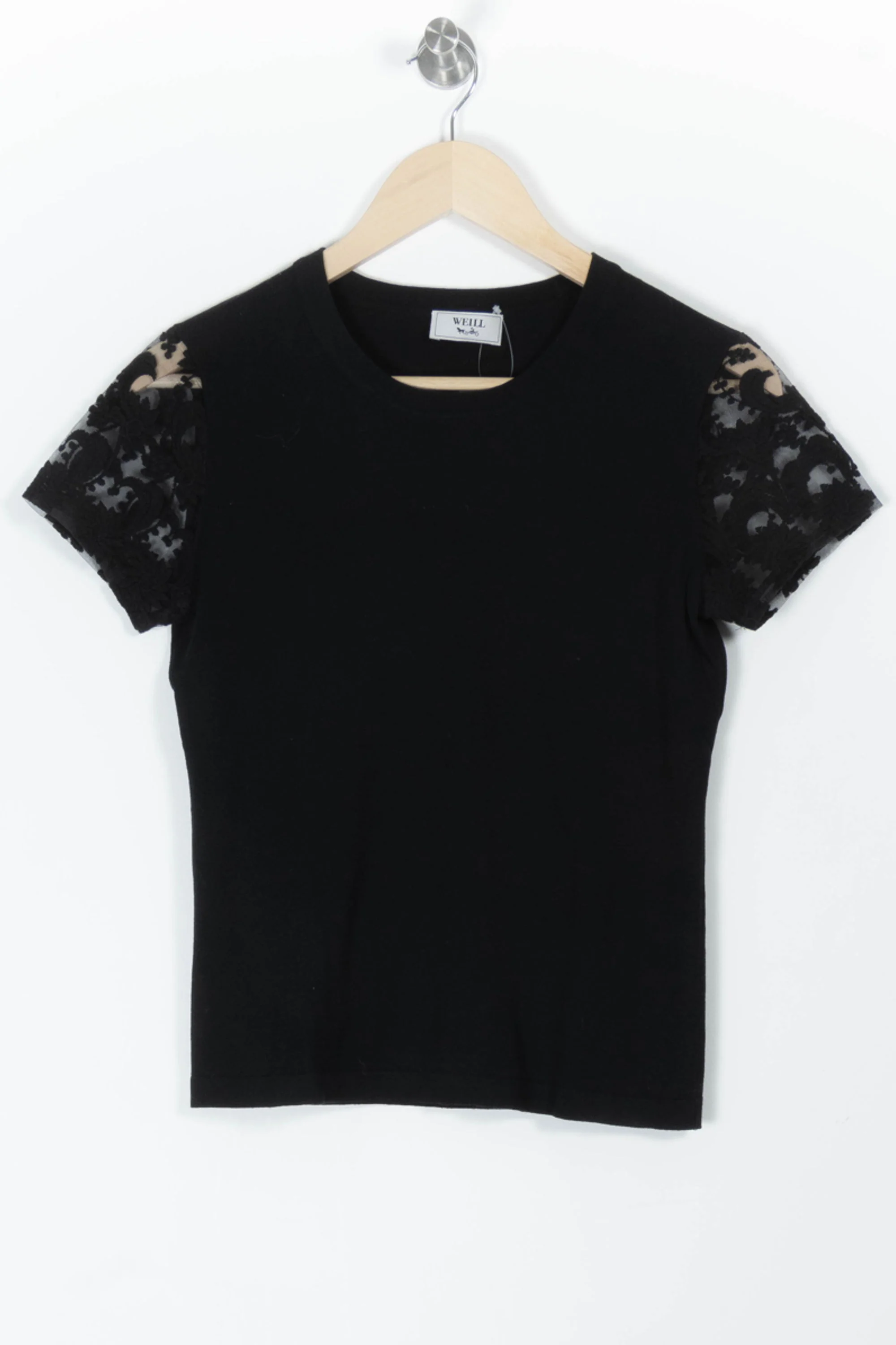 T-shirt Noir - Taille M/38 - Image 2