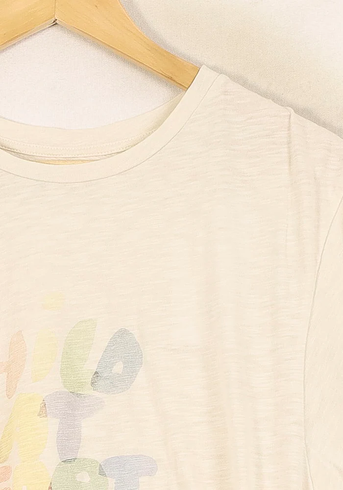 Tee-shirt Beige - Taille M/38 - Image 3