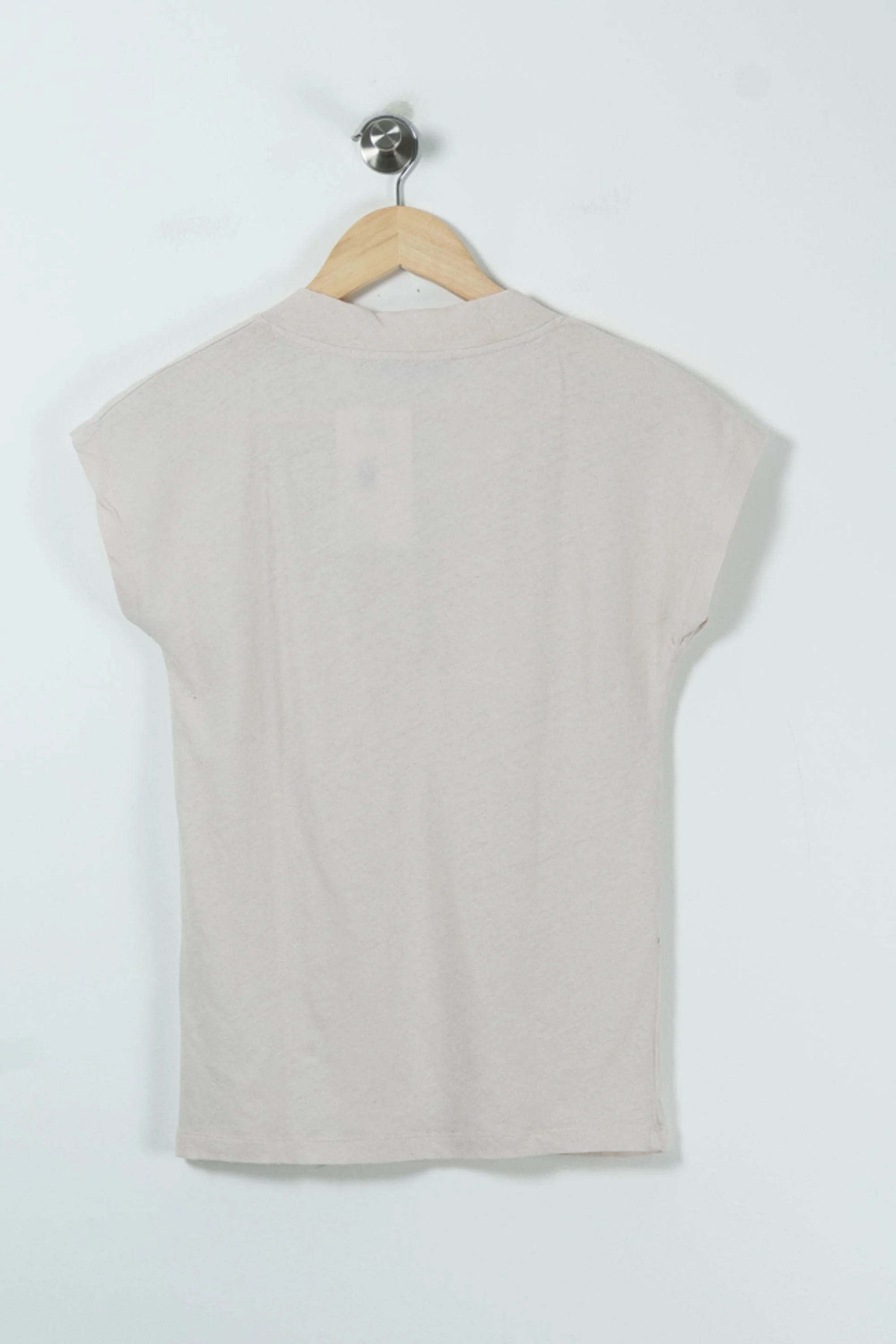 Tee-shirt Beige - Taille S/36 - Image 4