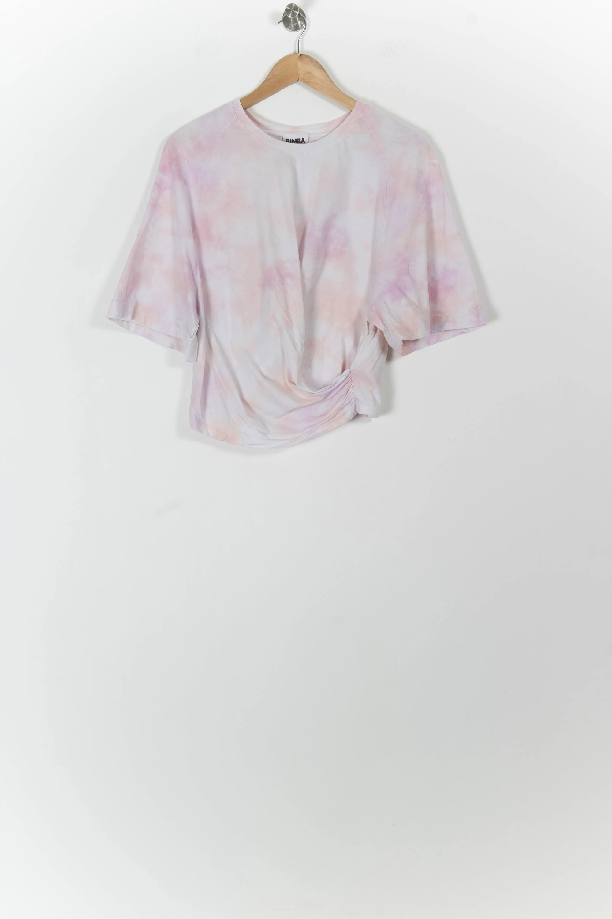 Tee-shirt Blanc et Rose - Taille M/38 - Image 2