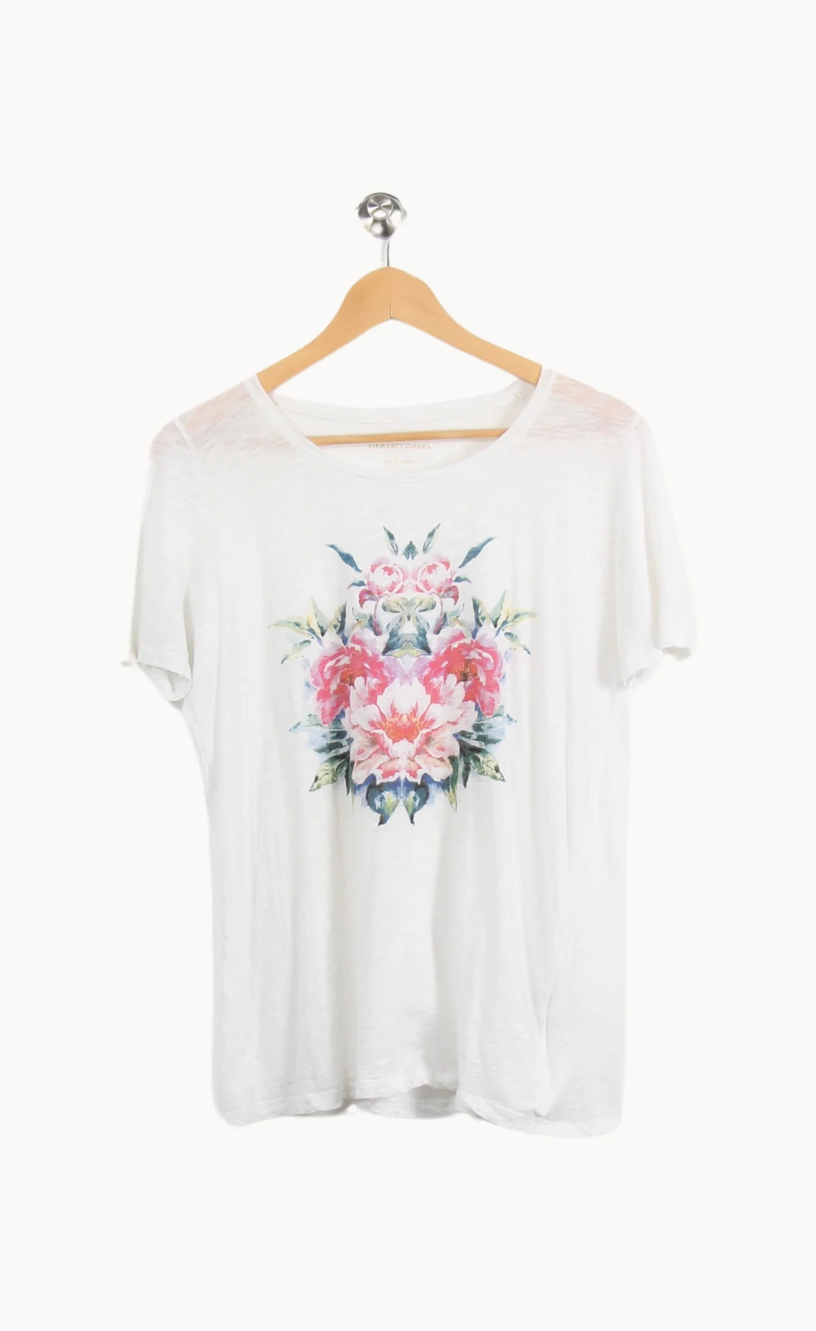 Tee-shirt Blanc - Taille M/38 - Image 2