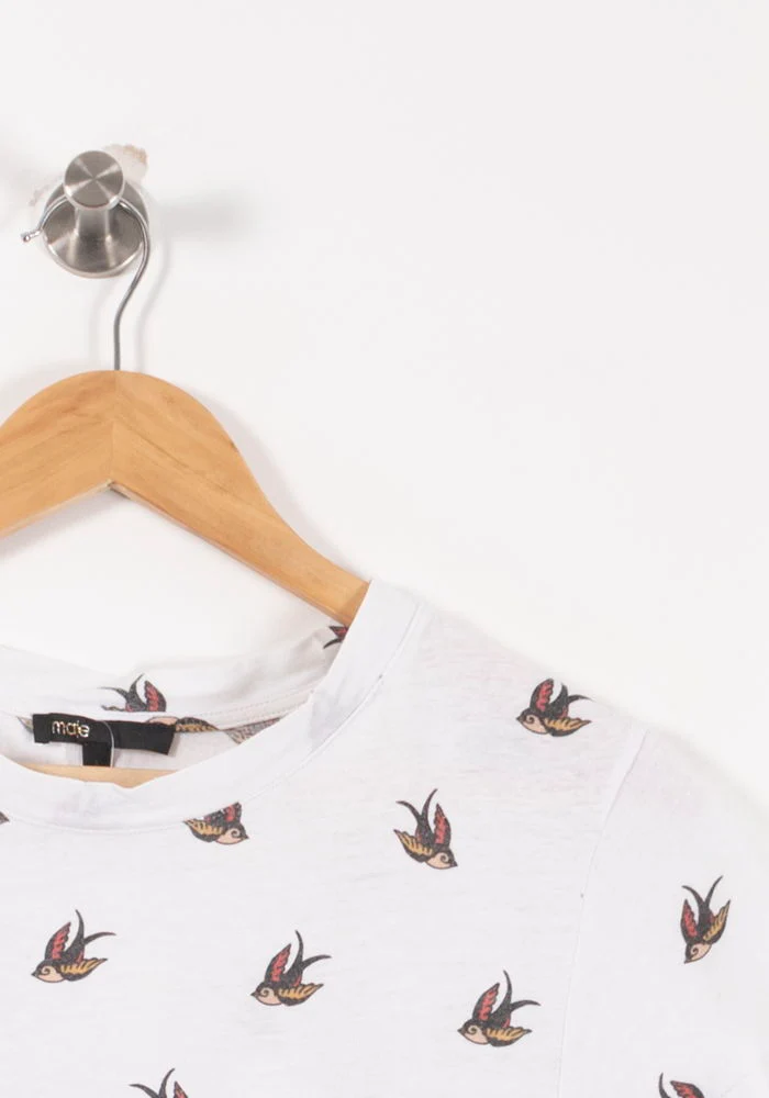 Tee-shirt Blanc - Taille S/36 - Image 3