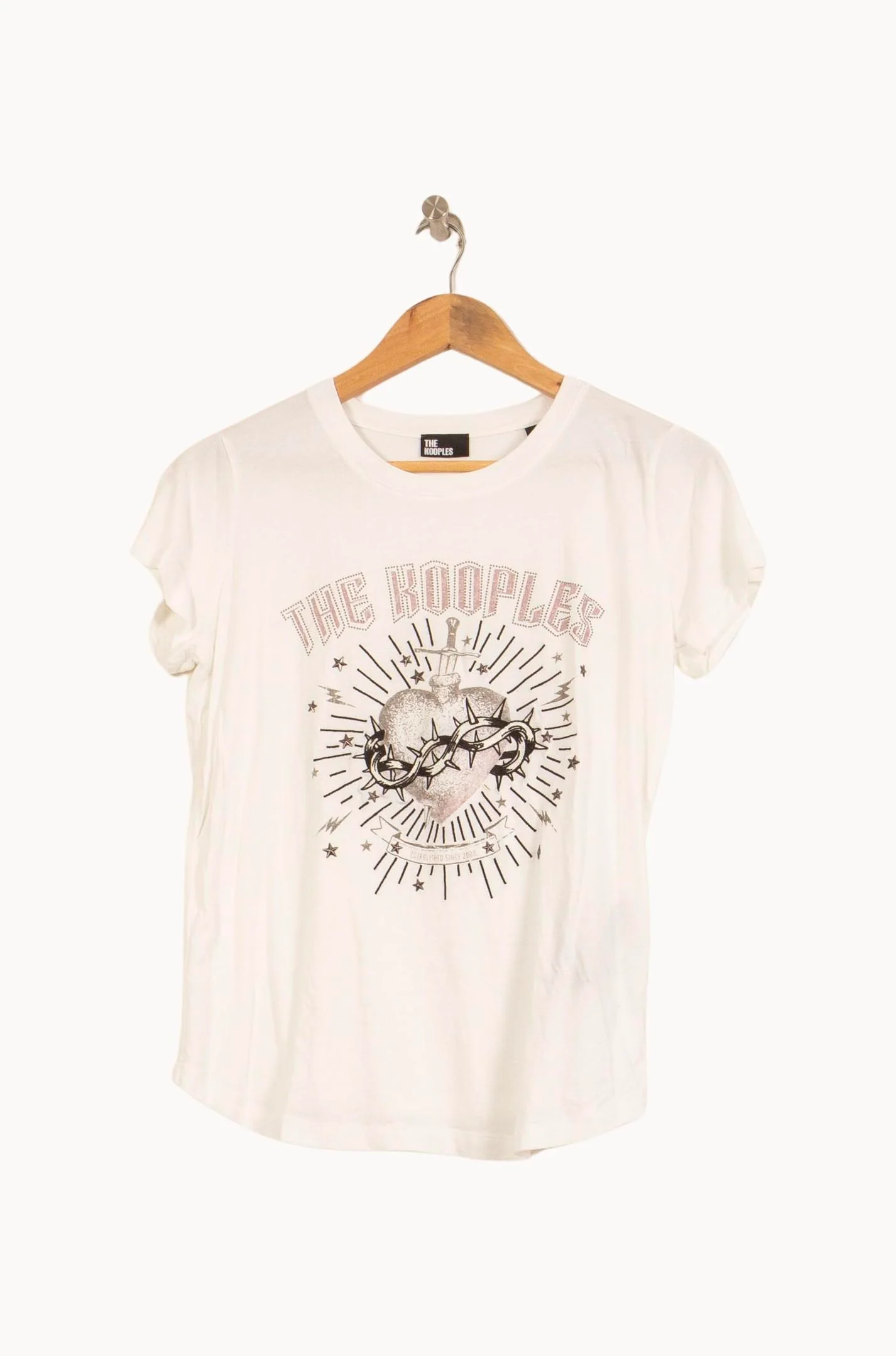 Tee-shirt Blanc - Taille S/36 - Image 2