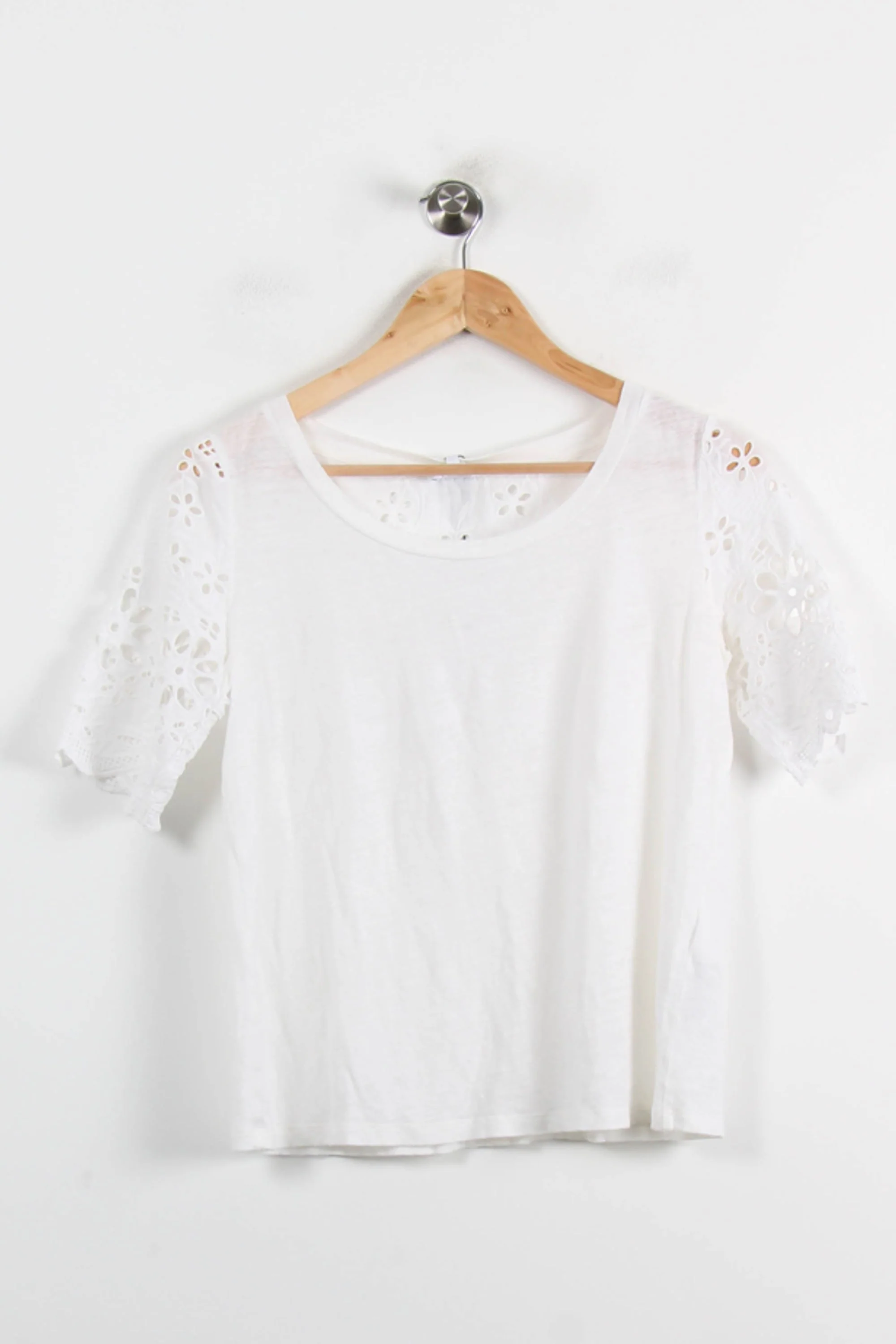 Tee-shirt Blanc - Taille S/36 - Image 2