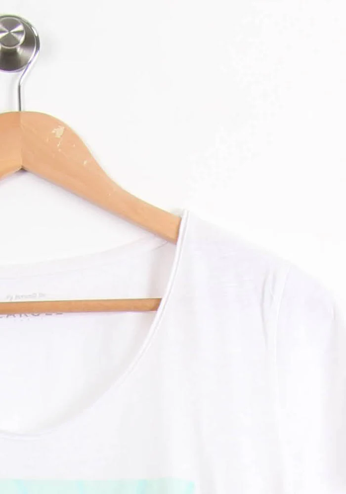 Tee-shirt Blanc - Taille XL/42 - Image 3