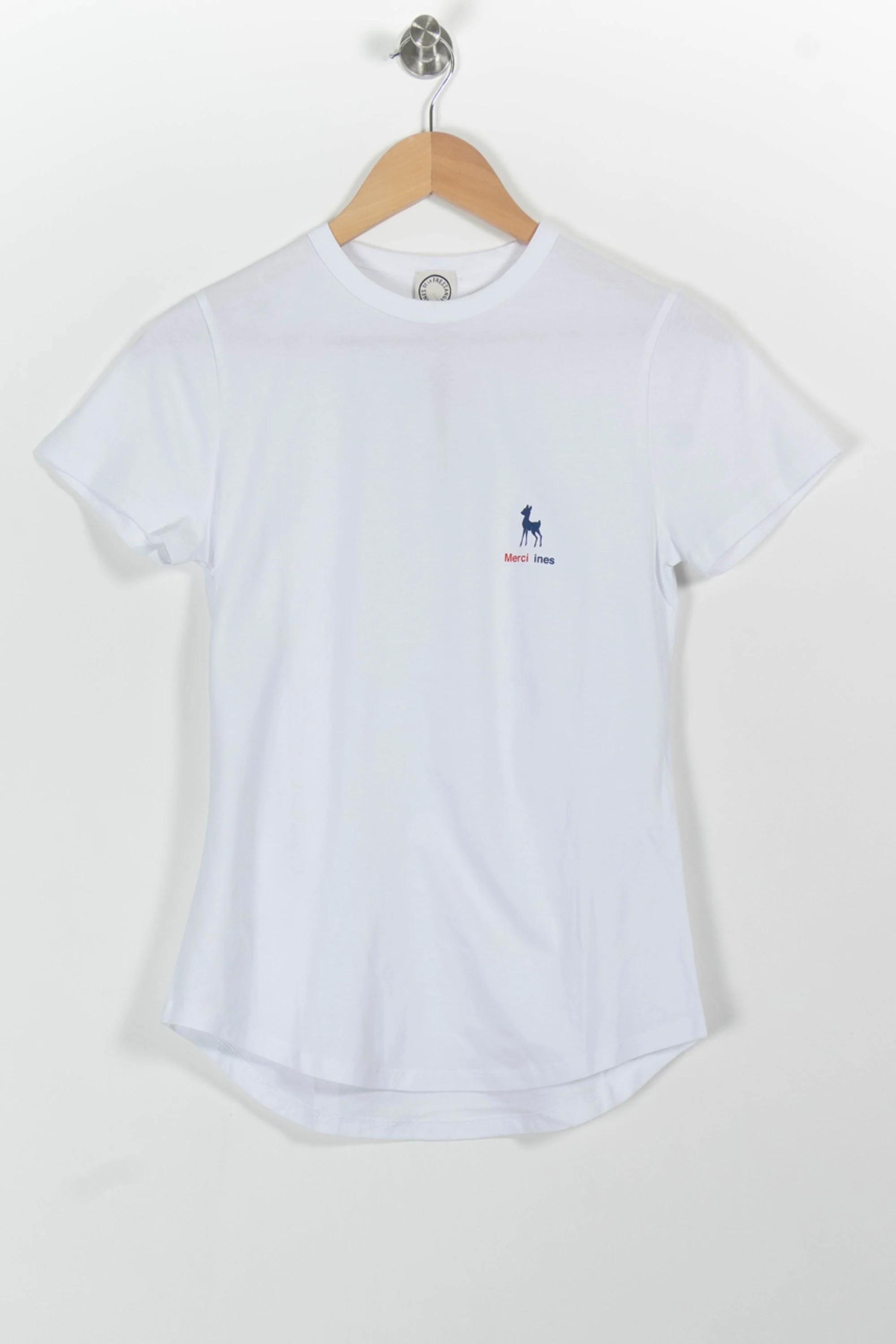 Tee-shirt Blanc - Taille XS/34 - Image 2
