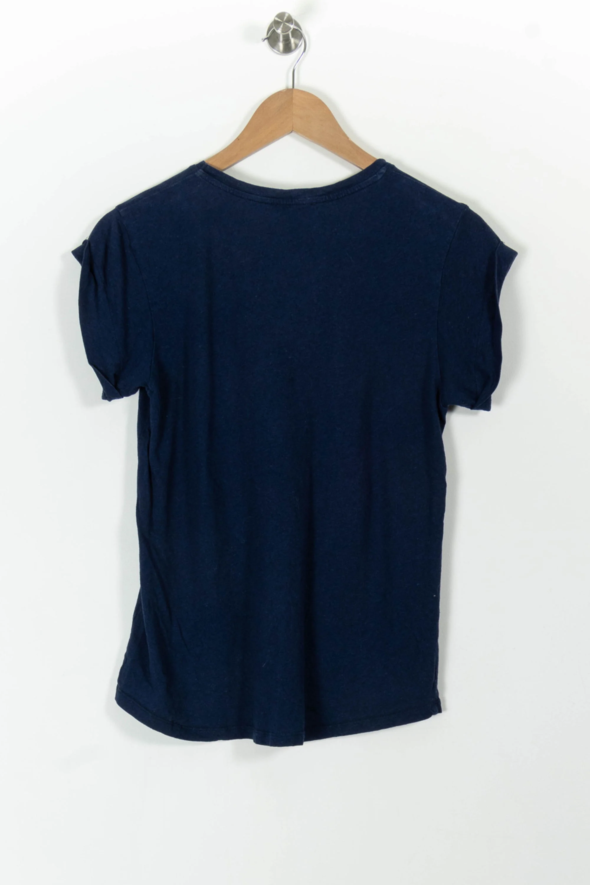 Tee-shirt Bleu et Doré - Taille XS/34 - Image 4