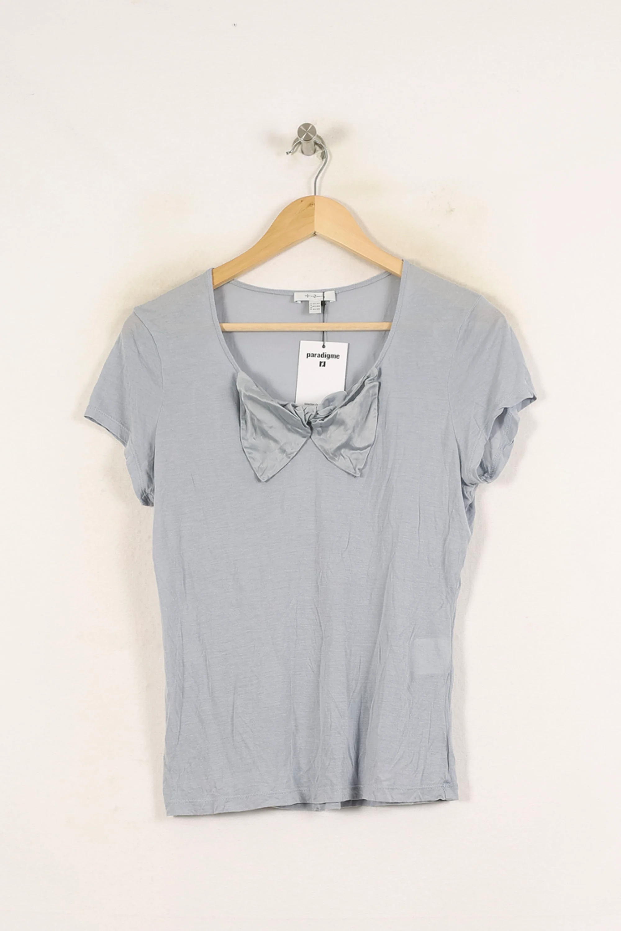 Tee-shirt Bleu - Taille XL/42 - Image 2