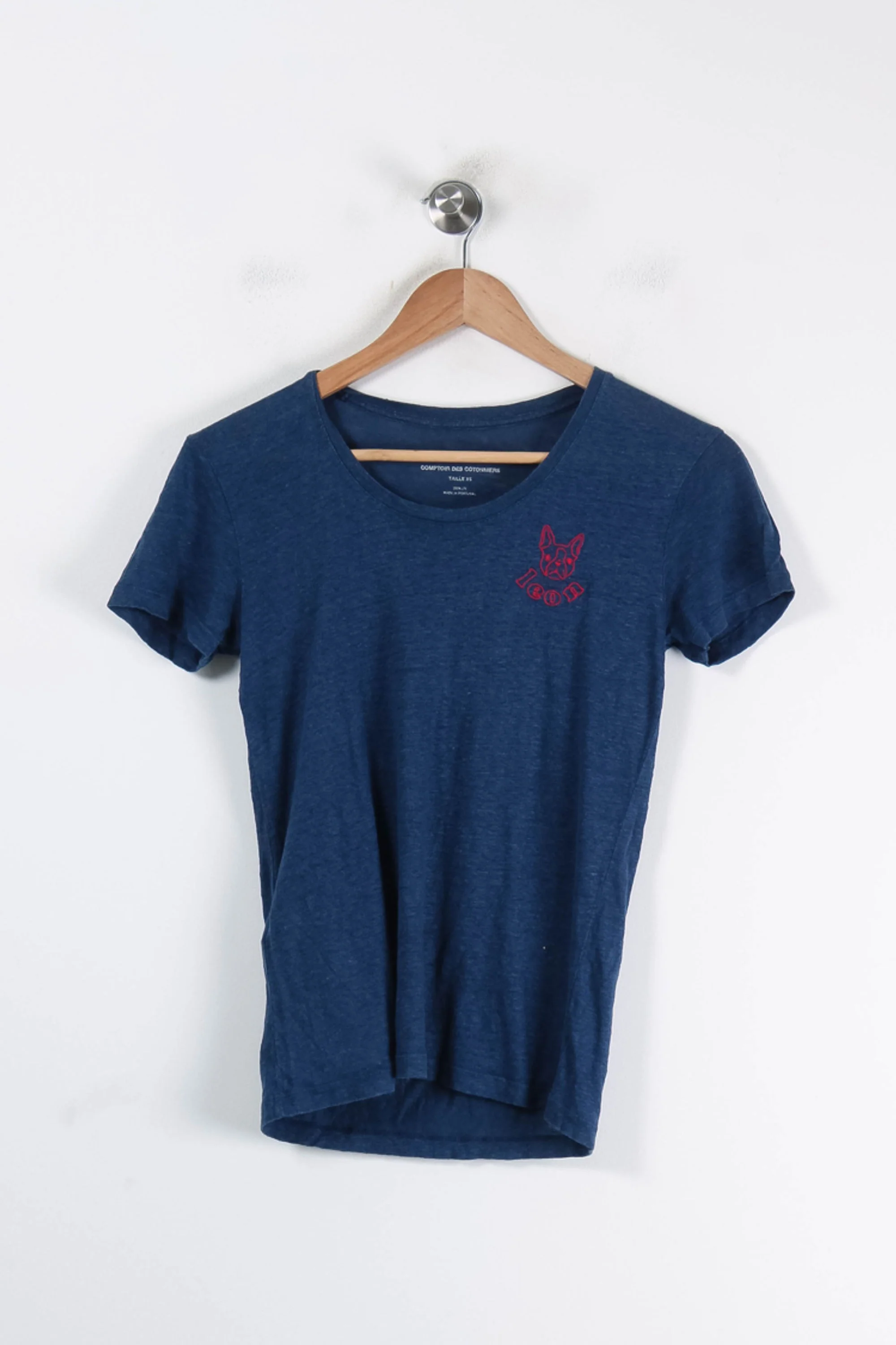 Tee-shirt Bleu - Taille XS/34 - Image 2