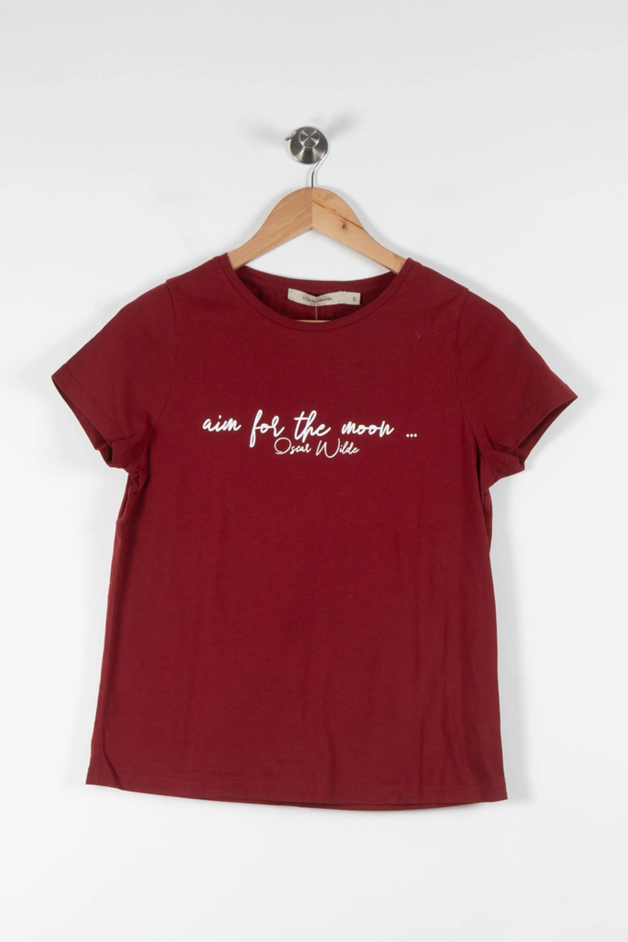 Tee-shirt Bordeaux - Taille XS/34 - Image 2