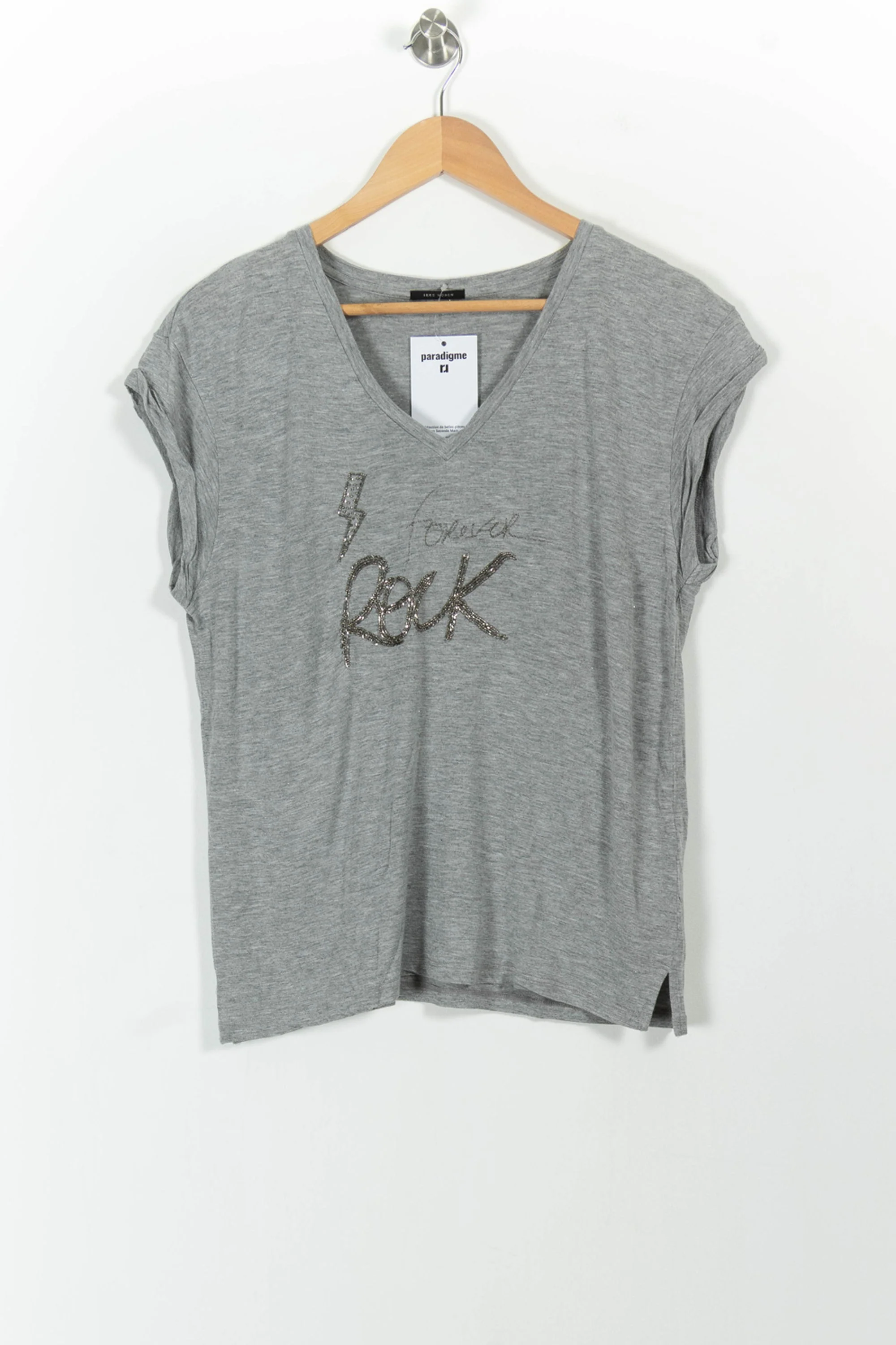Tee-shirt Gris - Taille M/38 - Image 2