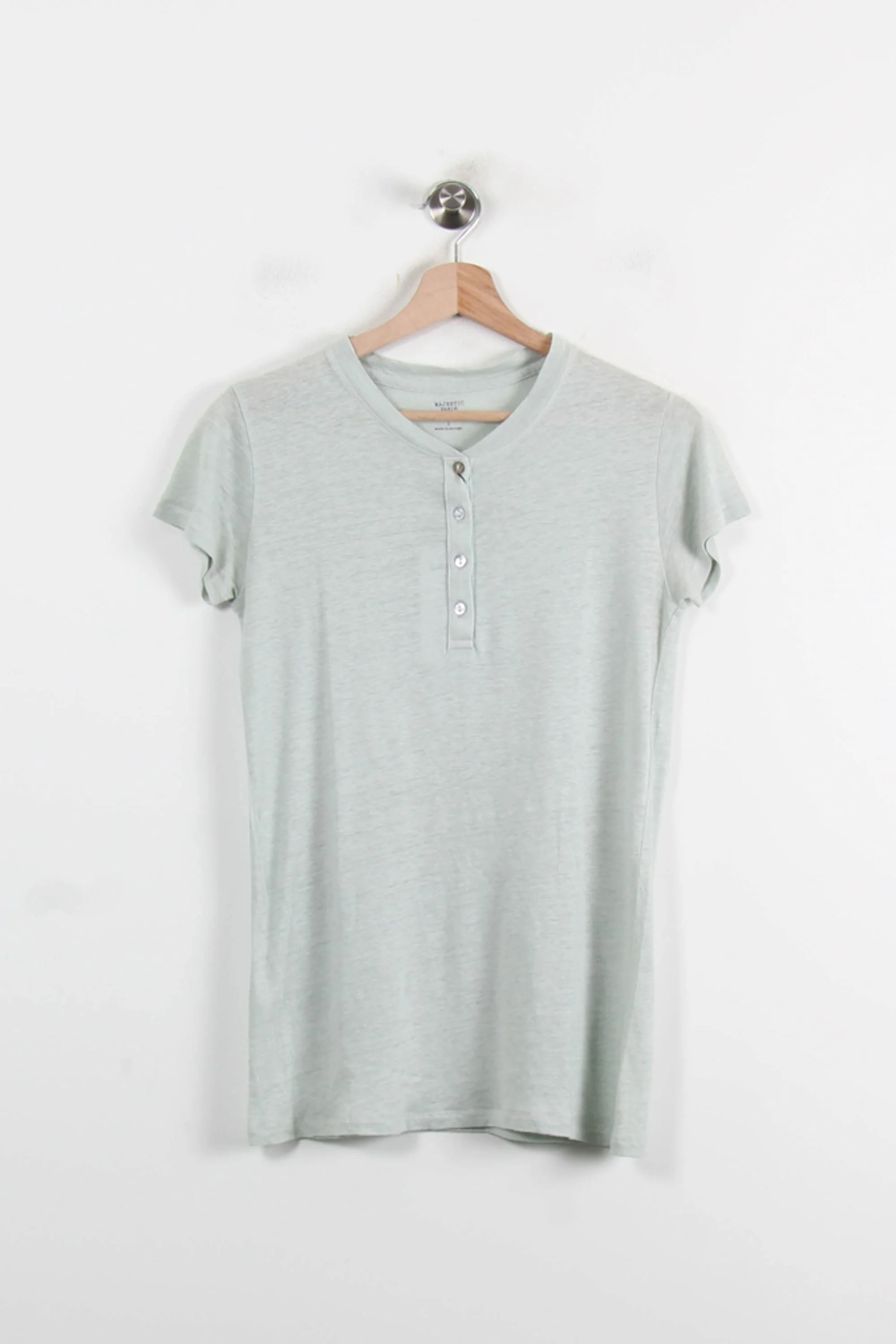 Tee-shirt Gris - Taille S/36 - Image 2