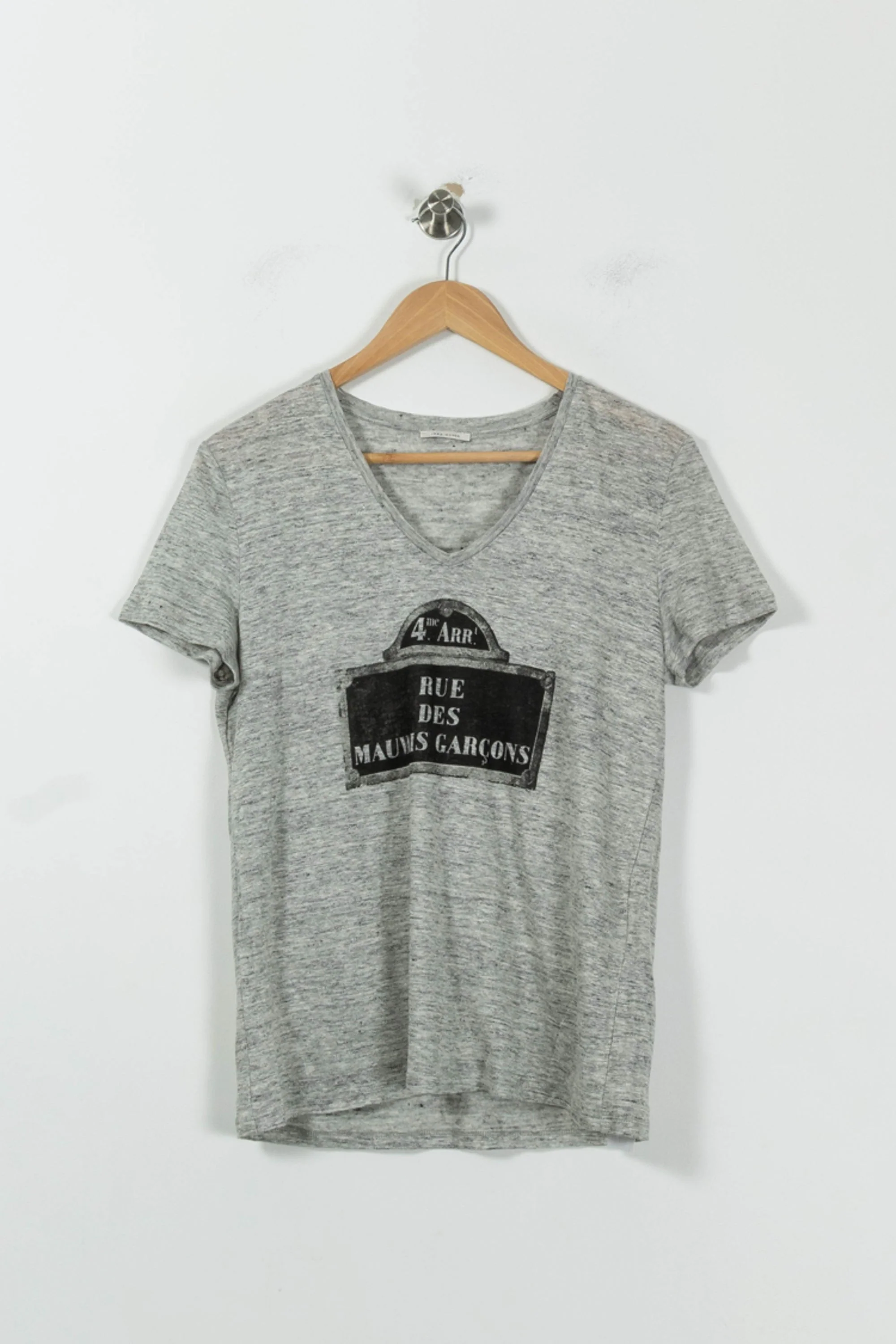 Tee-shirt Gris - Taille S/36 - Image 2