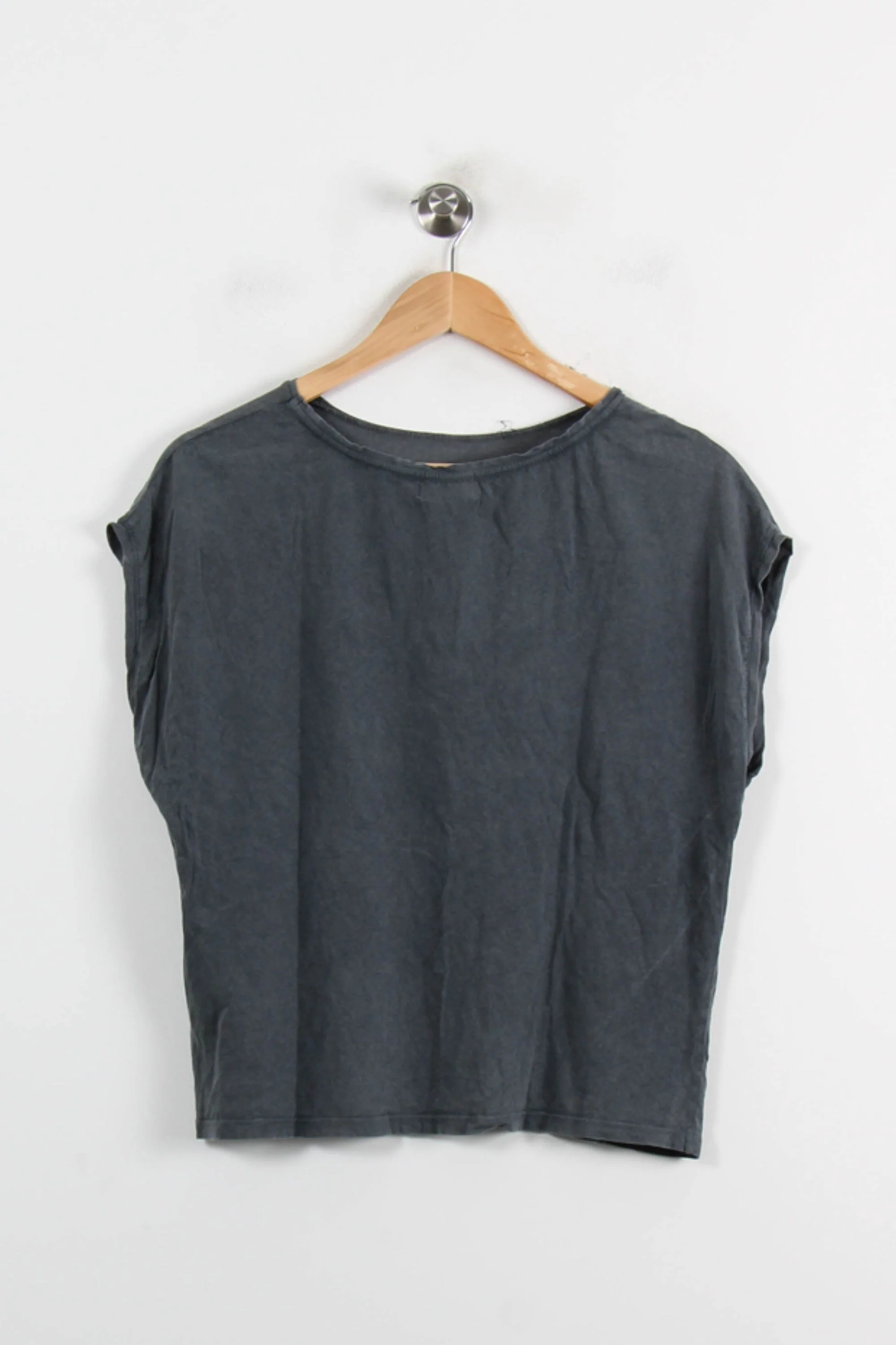 Tee-shirt Gris - Taille XS/34 - Image 2