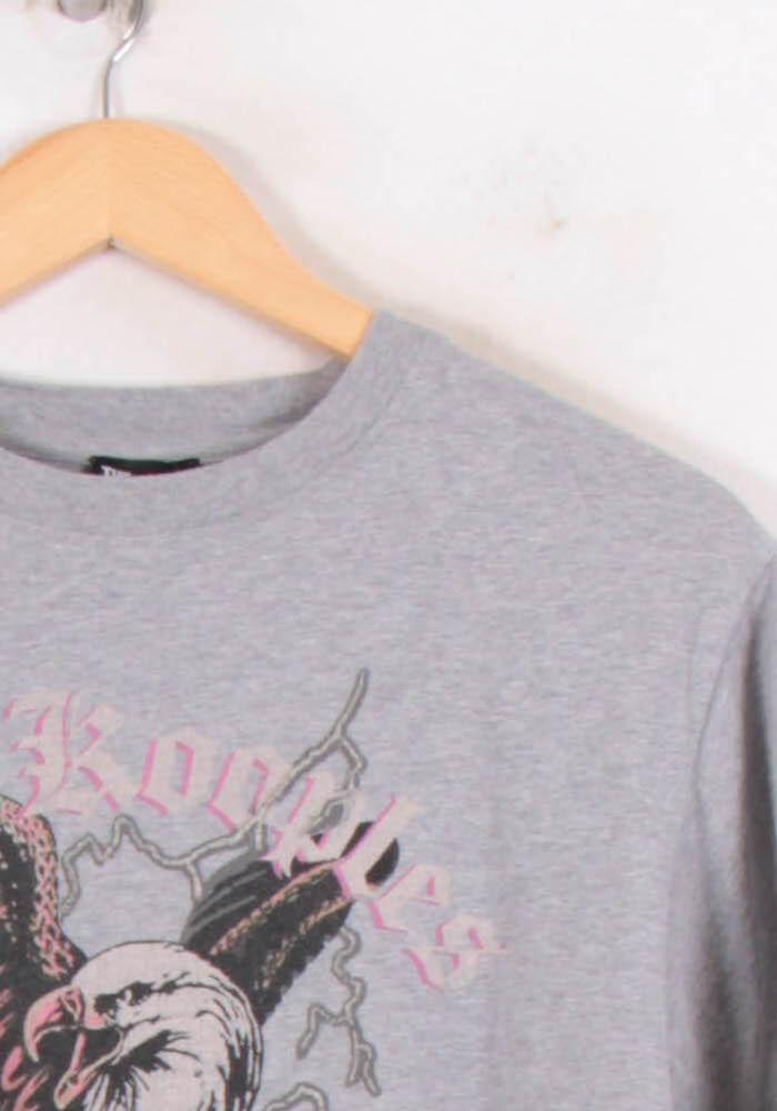 Tee-shirt Gris - Taille XS/34 - Image 3