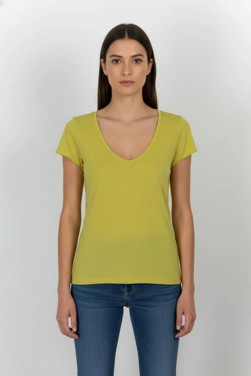 Tee-shirt Jaune - Taille S/36