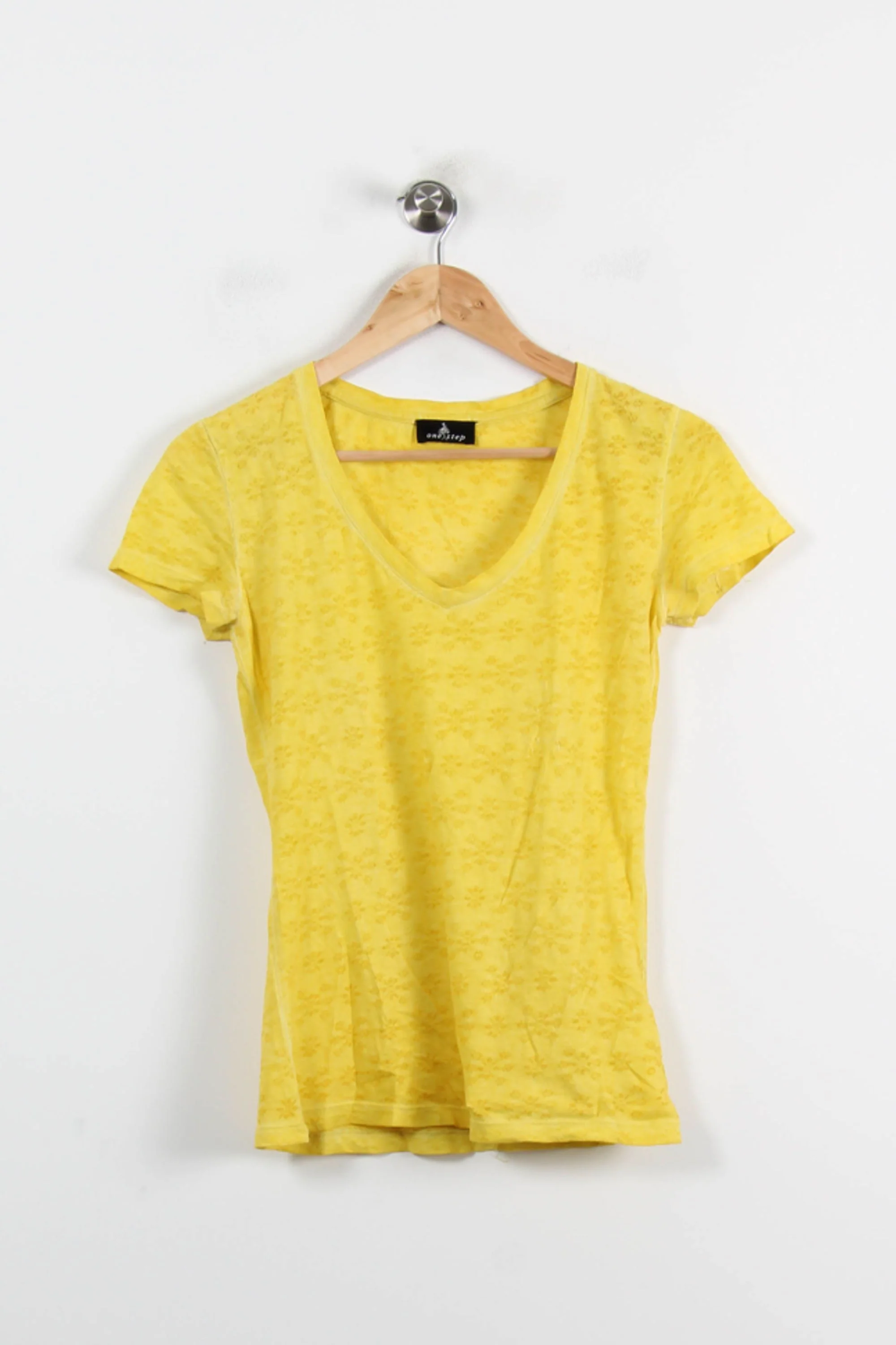 Tee-shirt Jaune - Taille XS/34 - Image 2